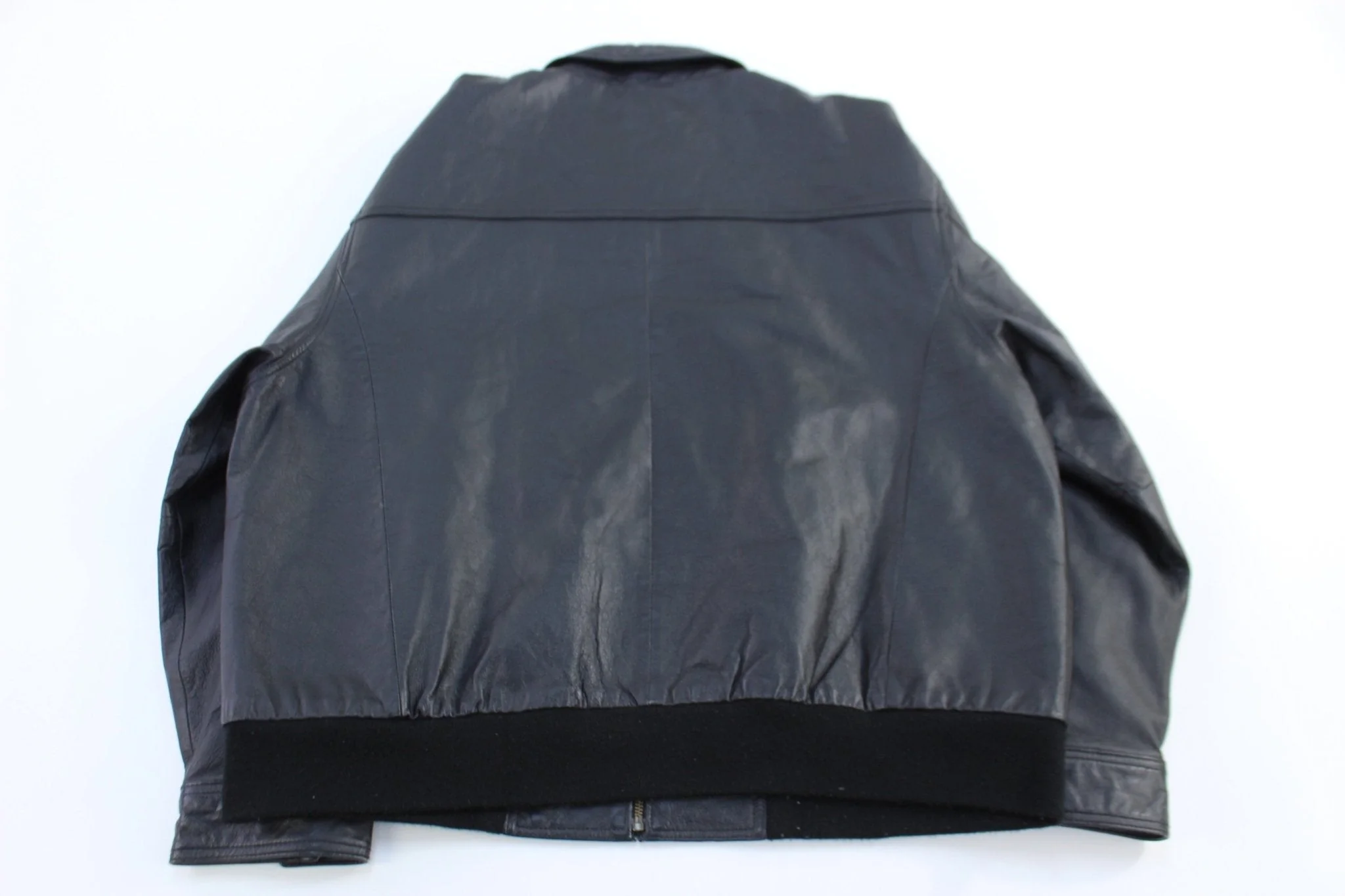 Vintage Stone Creek Full Zip Leather Jacket - Image 2
