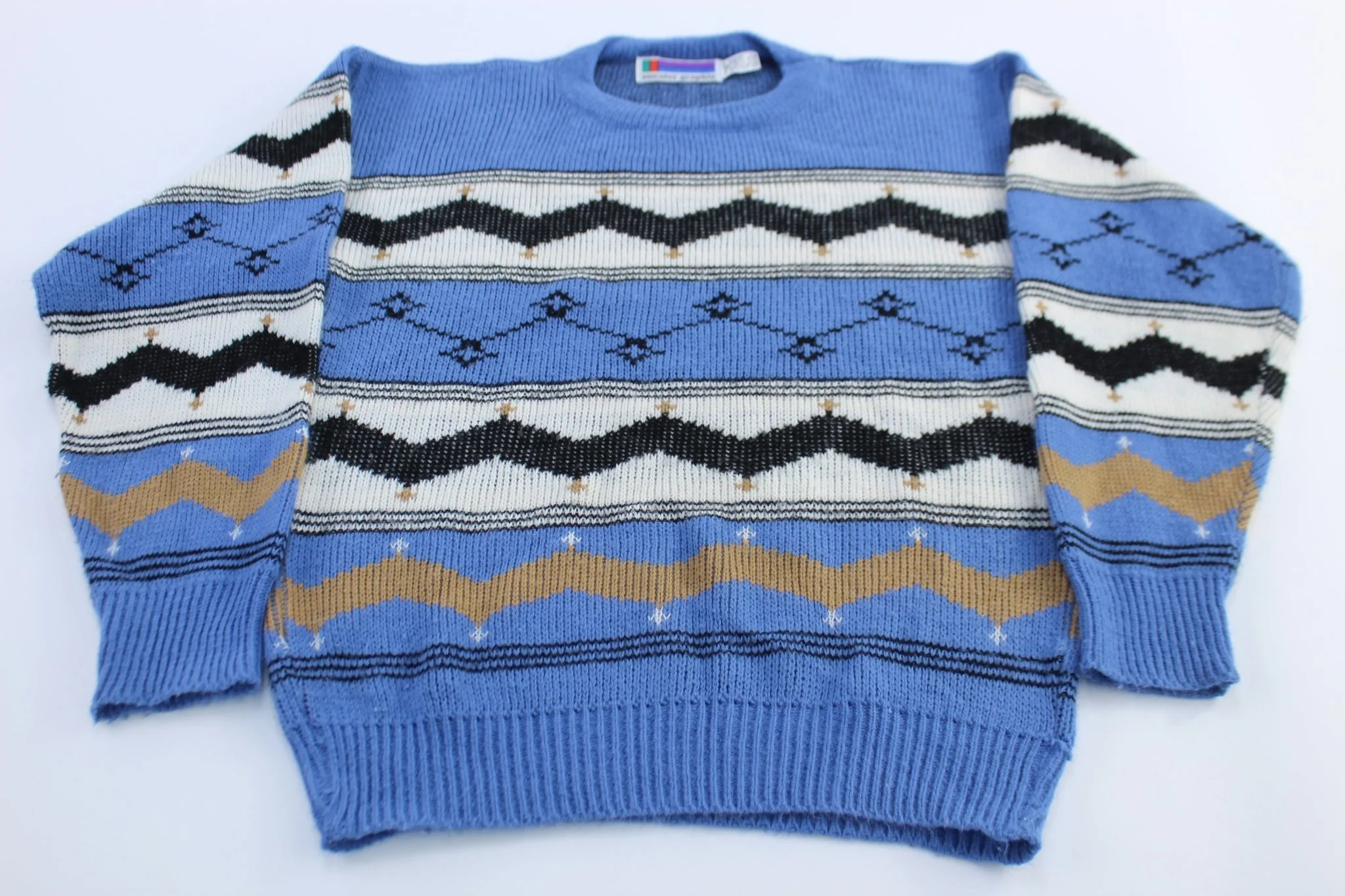 Vintage Sweater Graphix Patterned Sweater