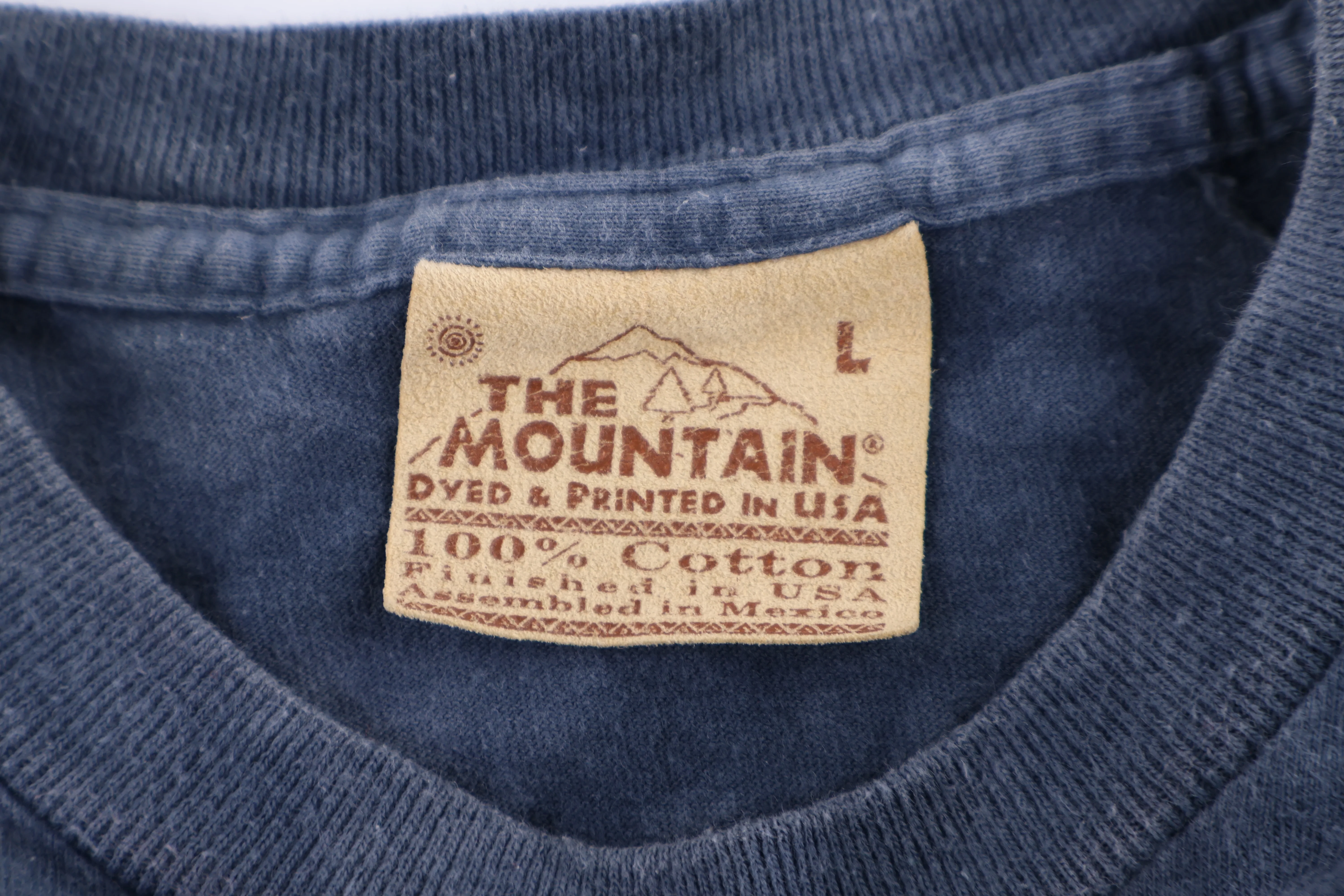 Vintage The Mountain Native American T-shirt - Image 3