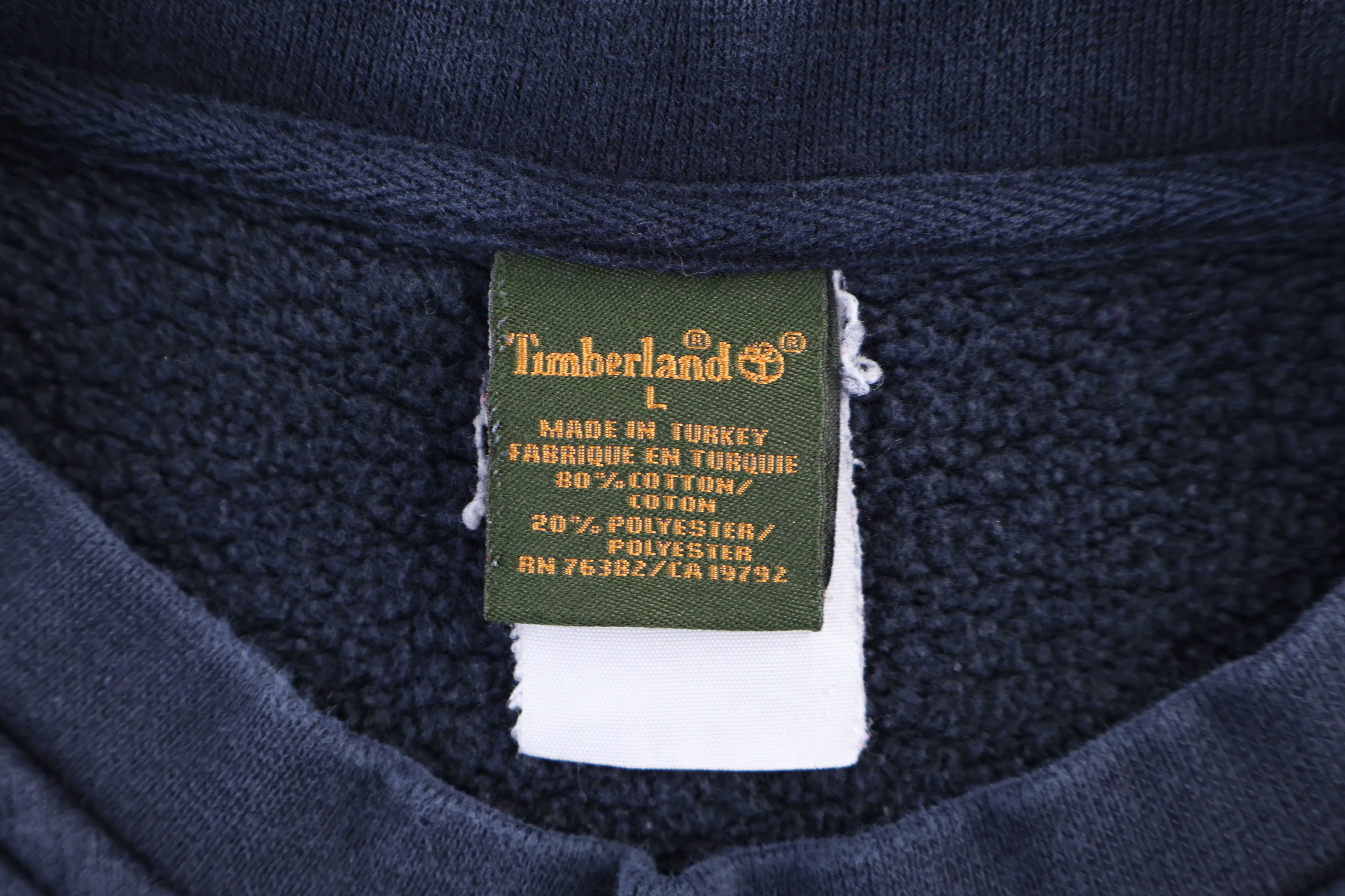 Vintage Timberland Blue Pullover - Image 3