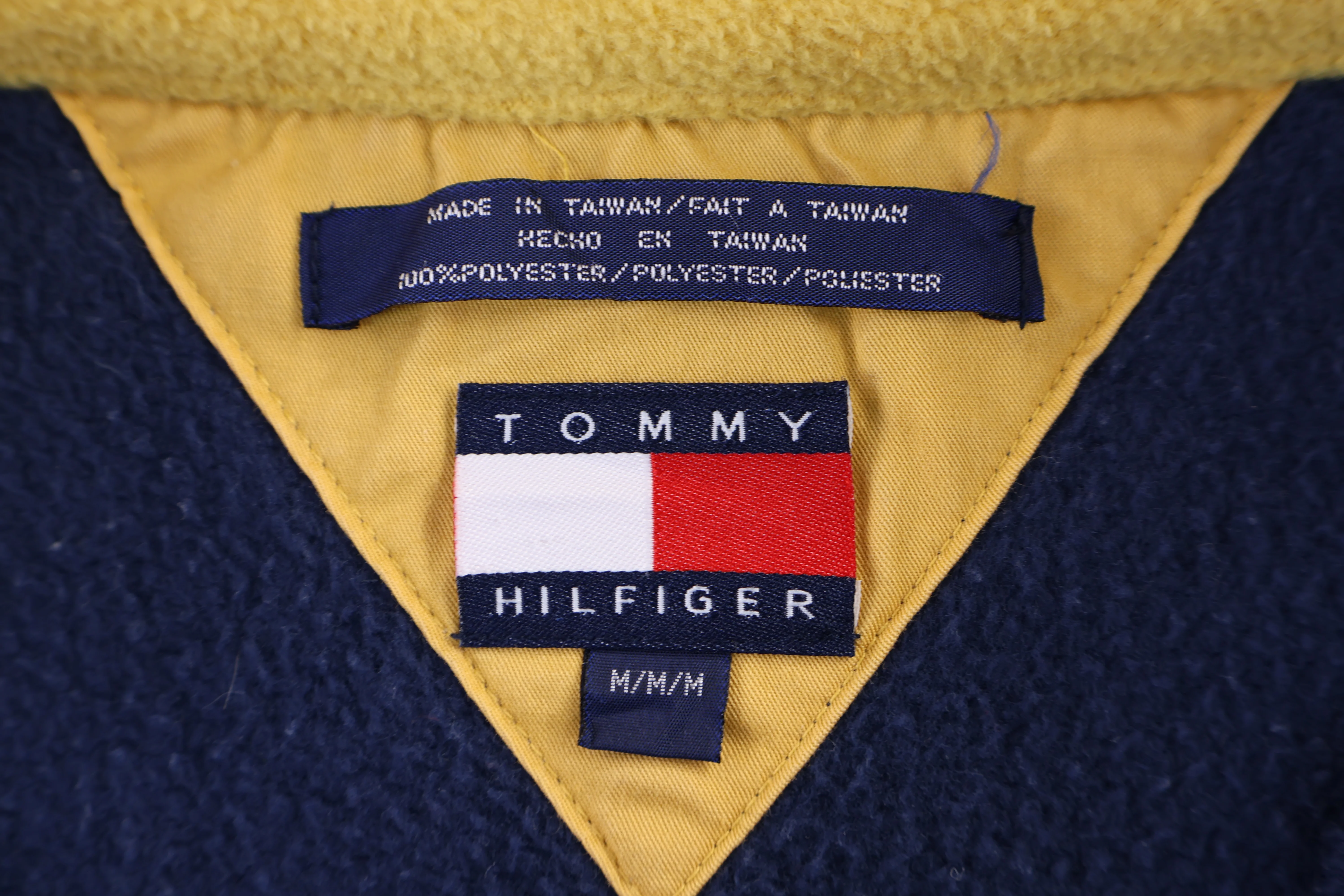 Vintage Tommy Hilfiger Athletics Quarter Zip Pullover - Image 3