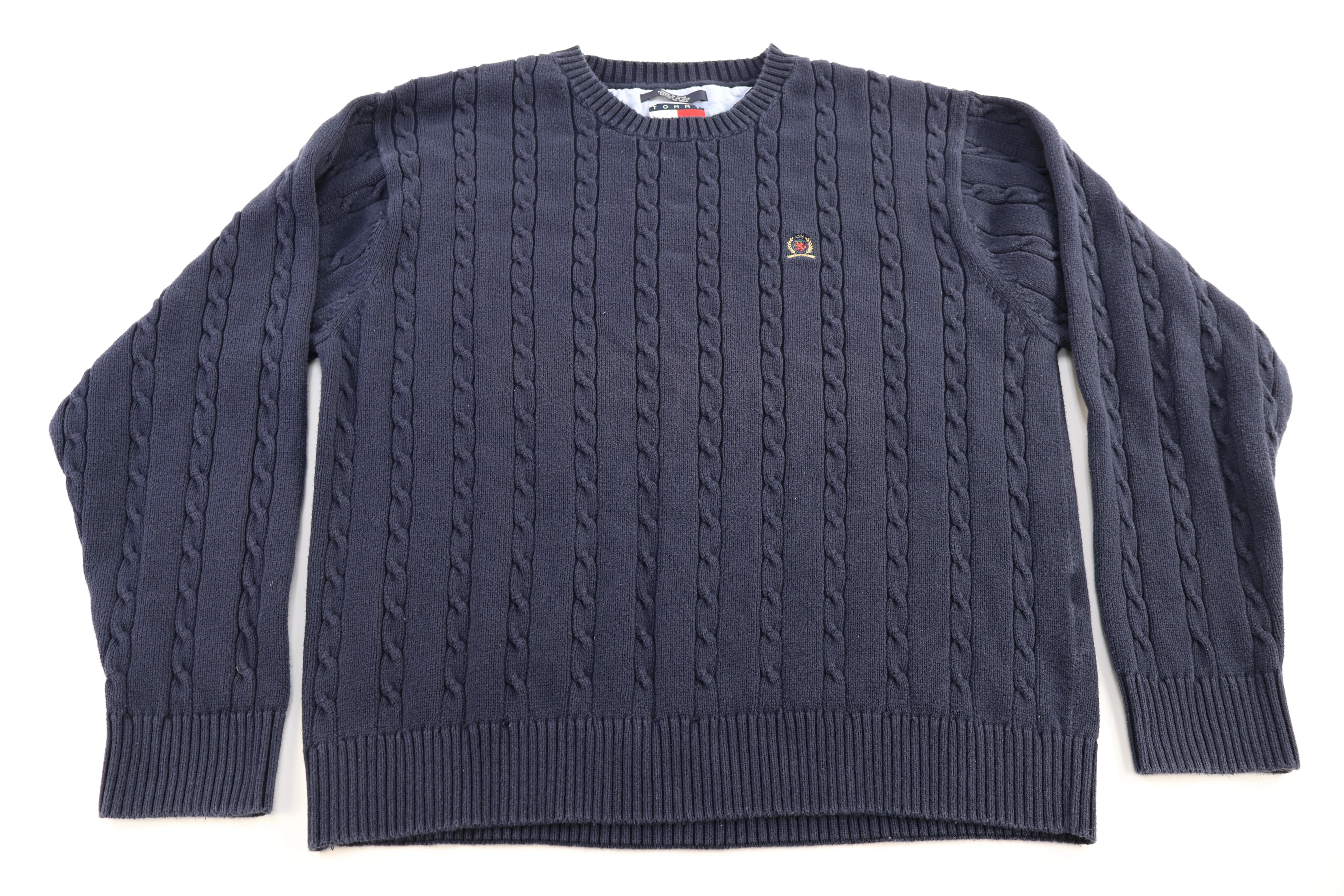 Vintage Tommy Hilfiger Blue Knit Sweater