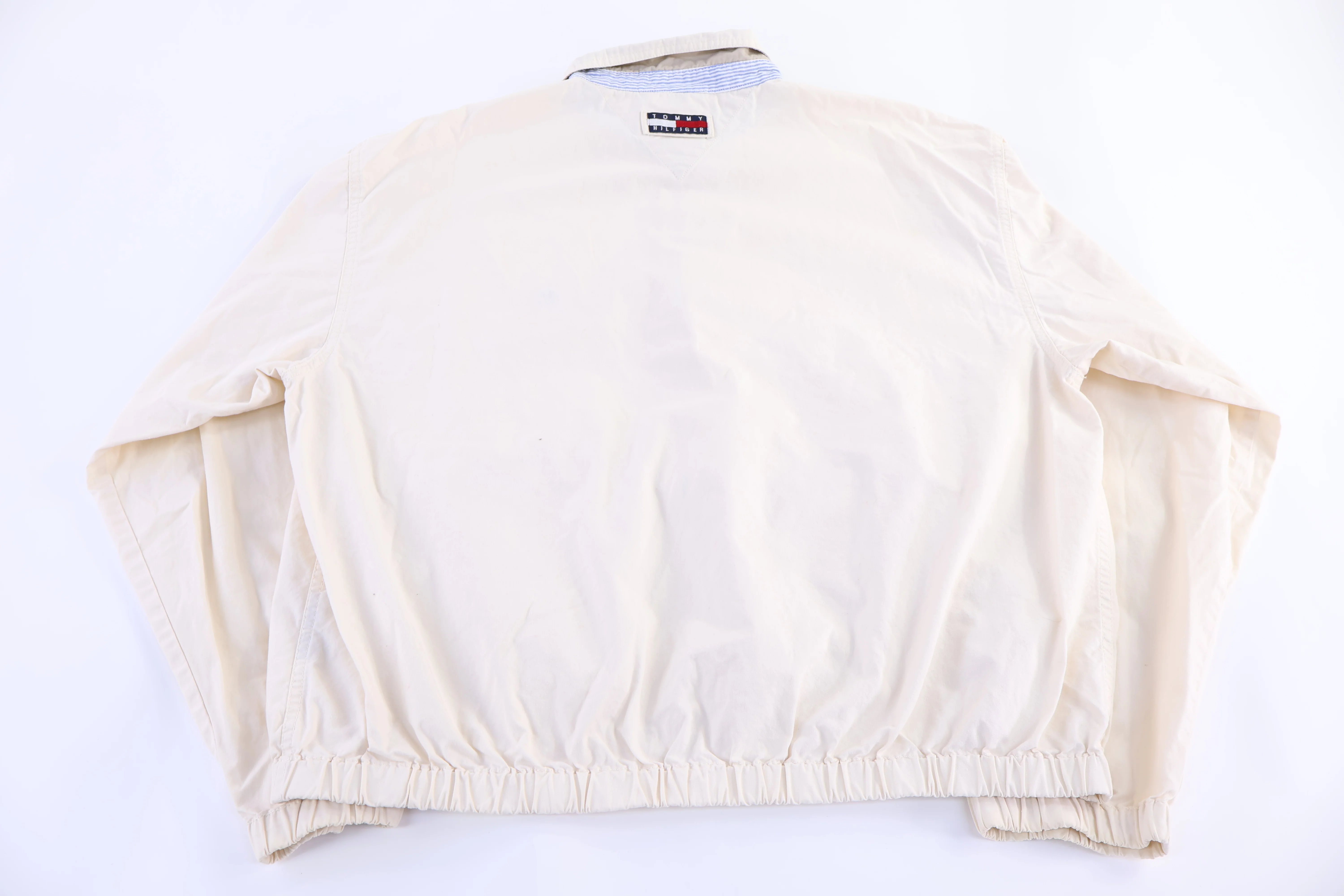 Vintage Tommy Hilfiger Embroidered Logo Full Zip Jacket - Image 2