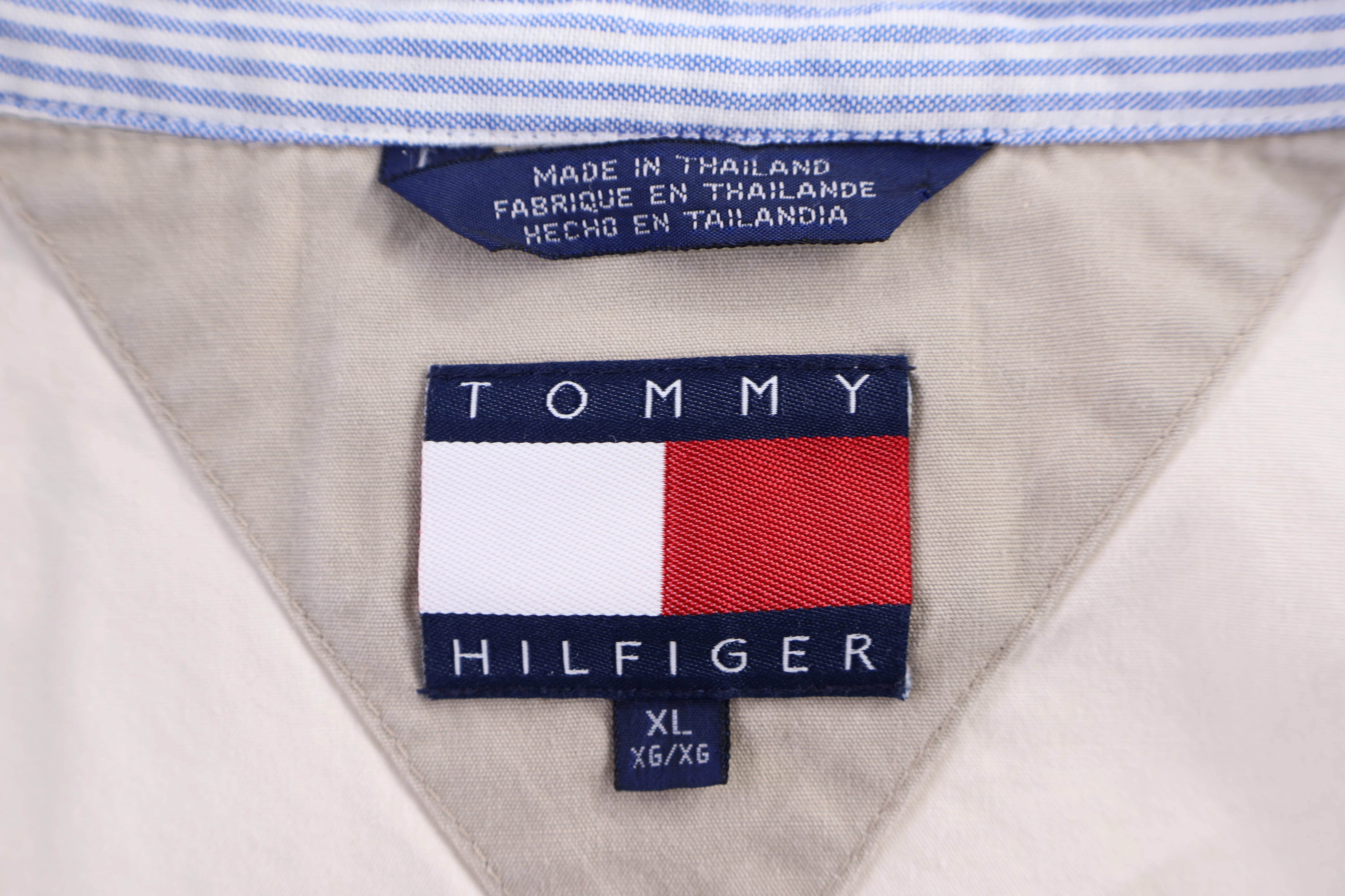 Vintage Tommy Hilfiger Embroidered Logo Full Zip Jacket - Image 3