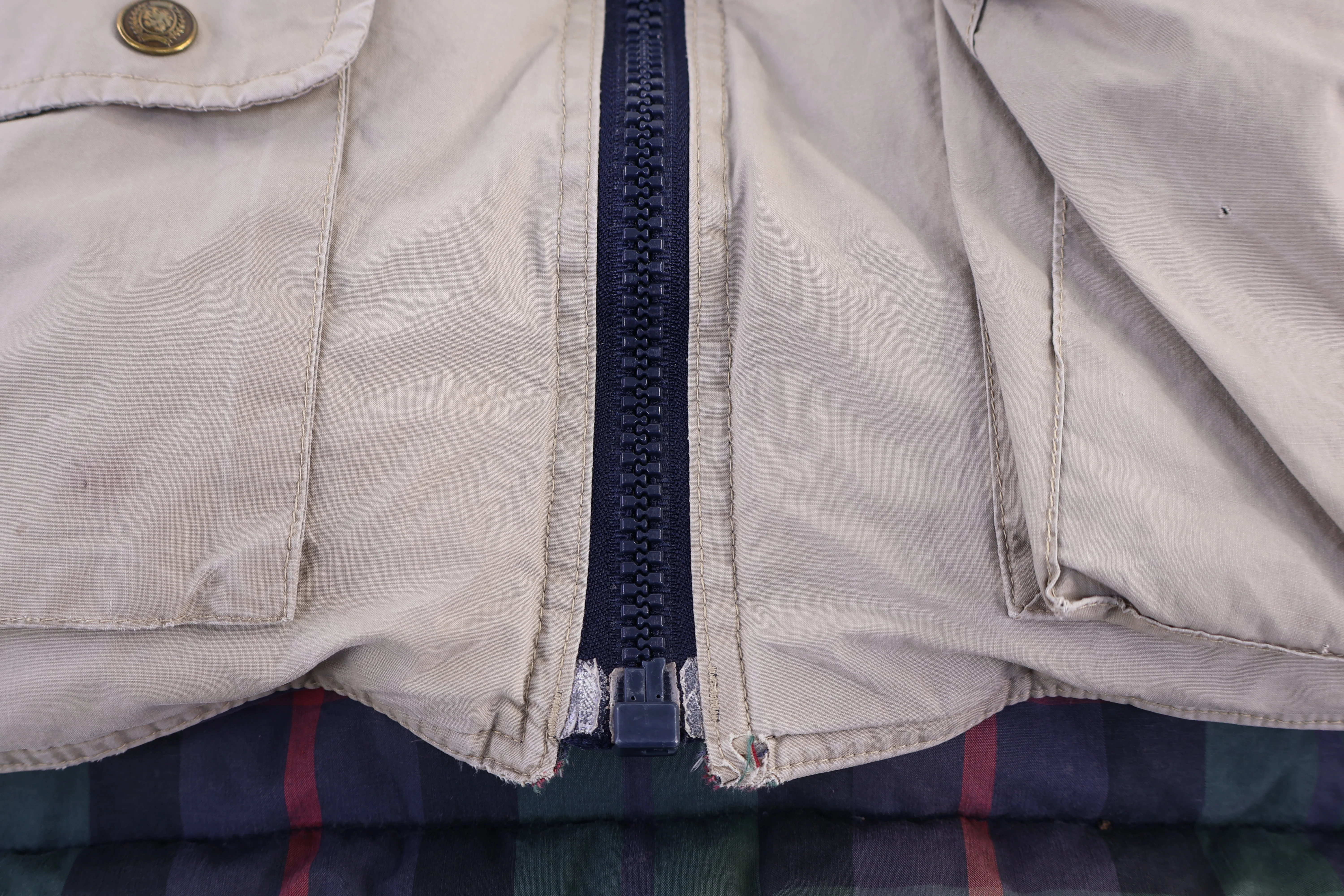 Vintage Tommy Hilfiger Full Zip Reversible Vest - Image 6