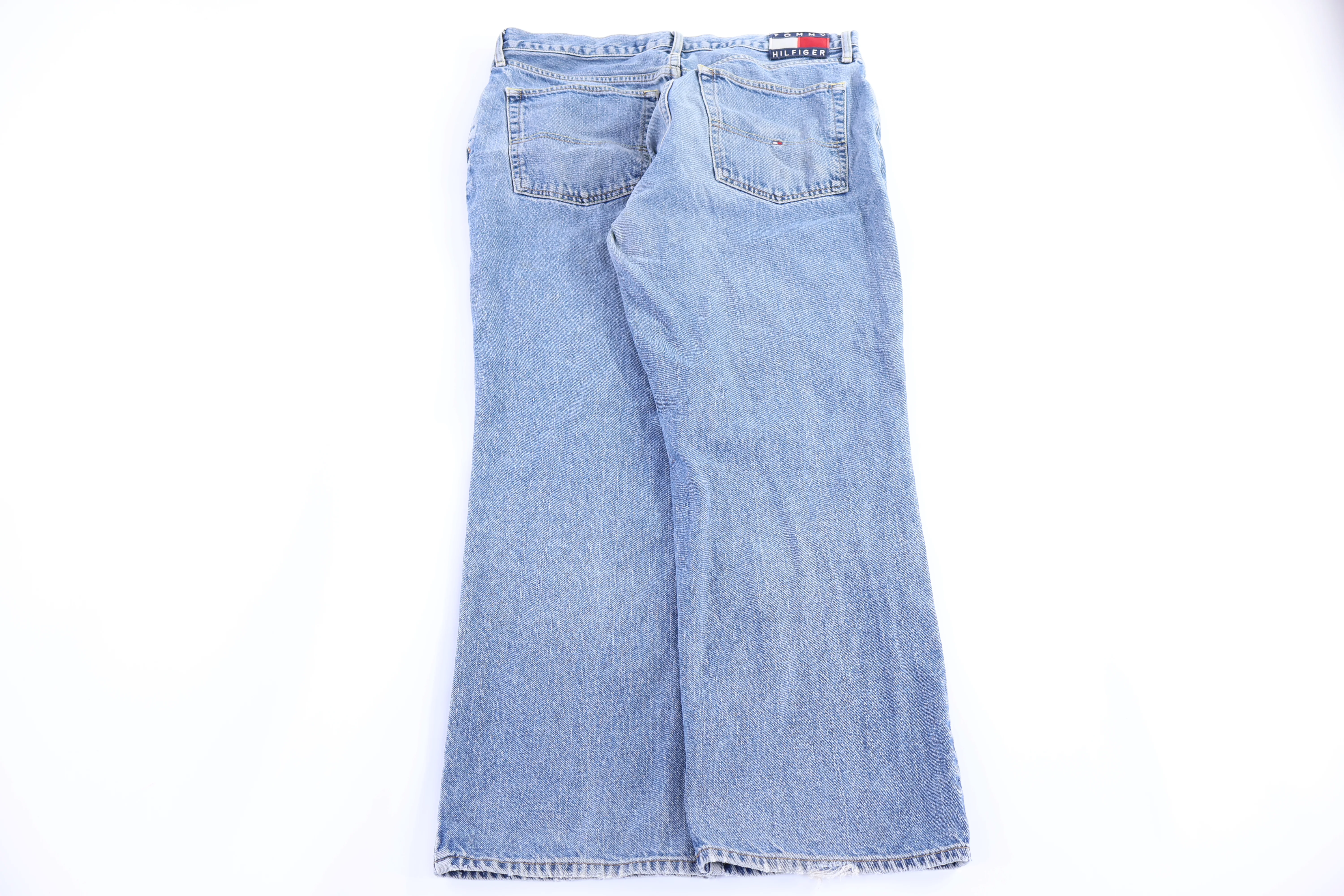 Vintage Tommy Hilfiger Light Wash Denim Jeans - Image 2