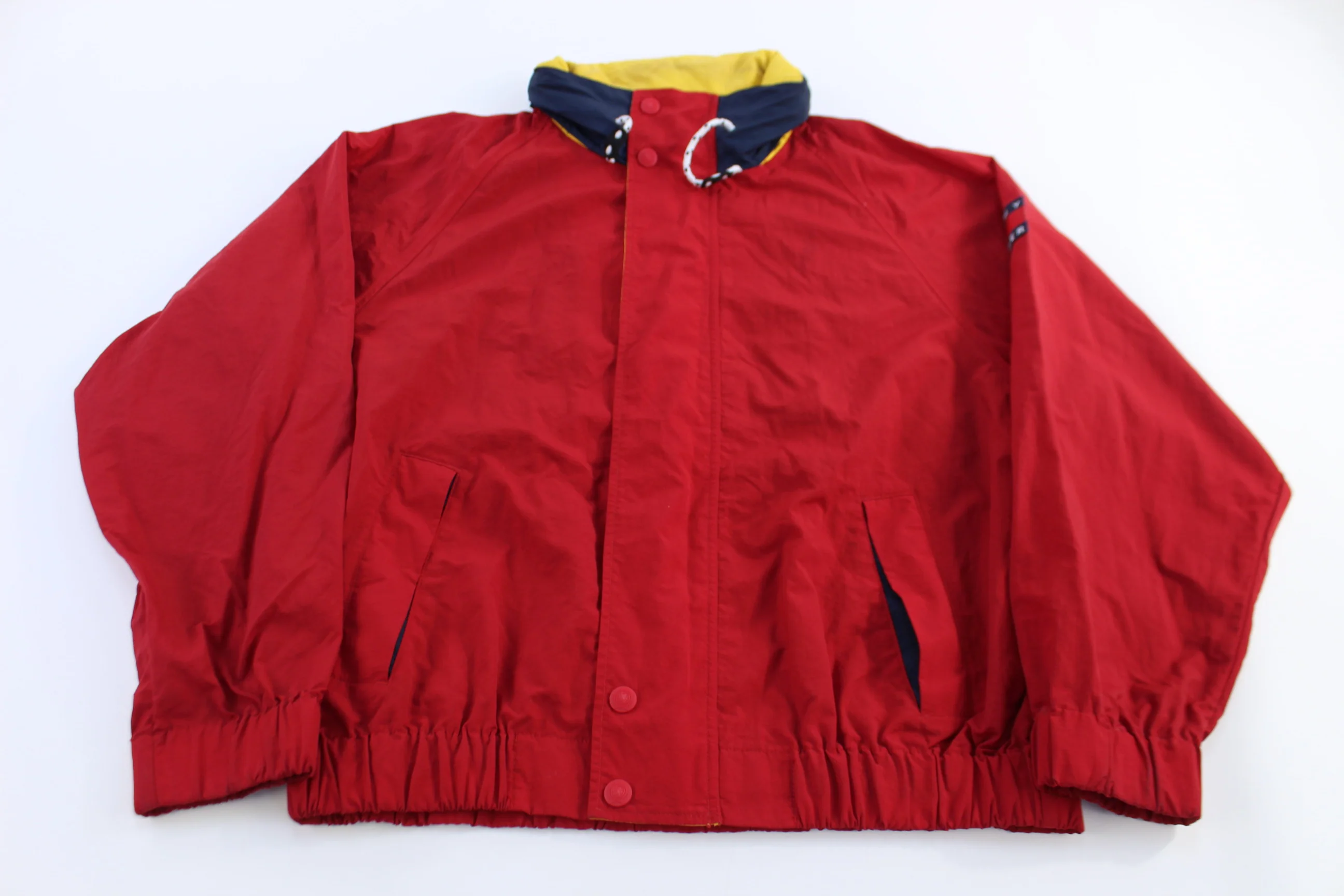 Vintage Tommy Hilfiger Red Full Zip Jacket