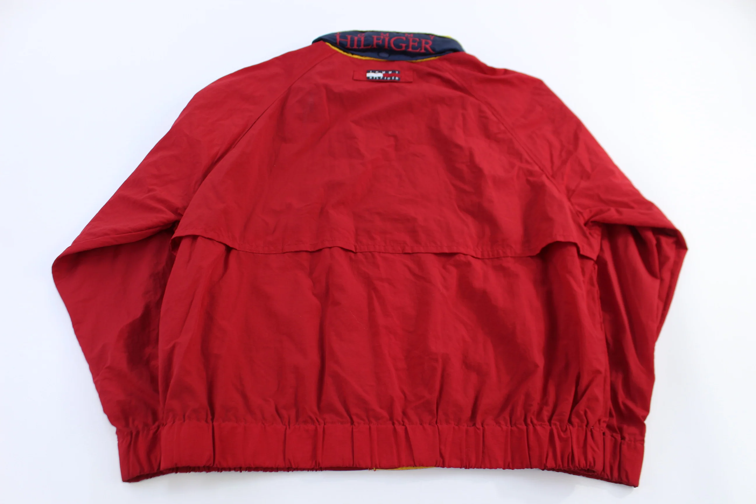Vintage Tommy Hilfiger Red Full Zip Jacket - Image 2