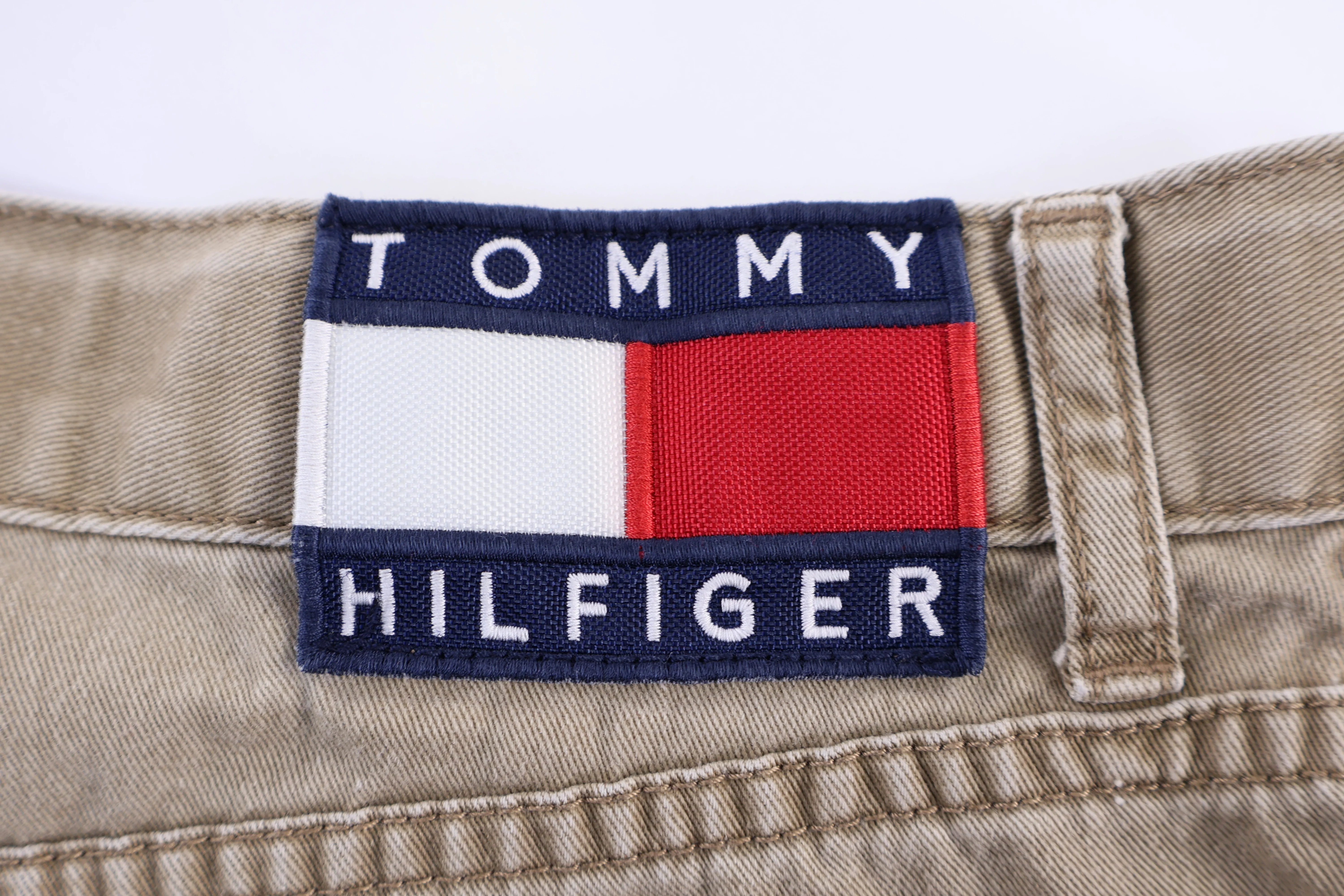 Vintage Tommy Hilfiger Tan Cargo Pants - Image 3