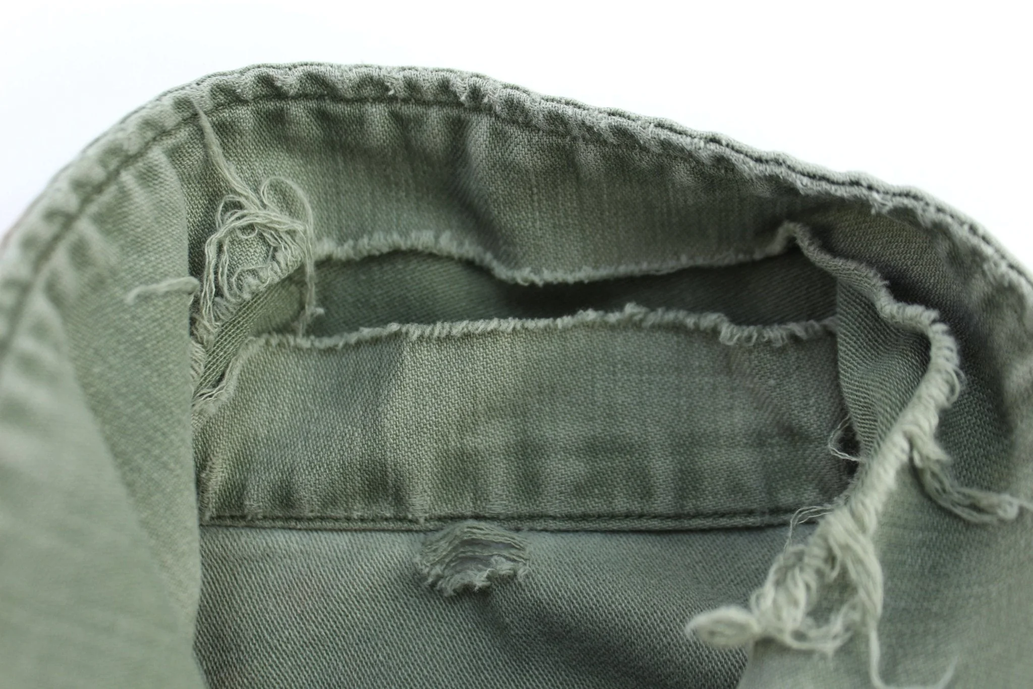 Vintage U.S. Army Green LS Button Down - Image 4