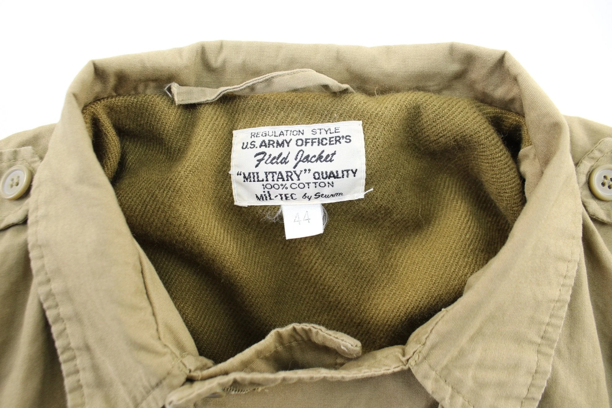 Vintage U.S. Army Officer's Military Field Jacket - Image 3