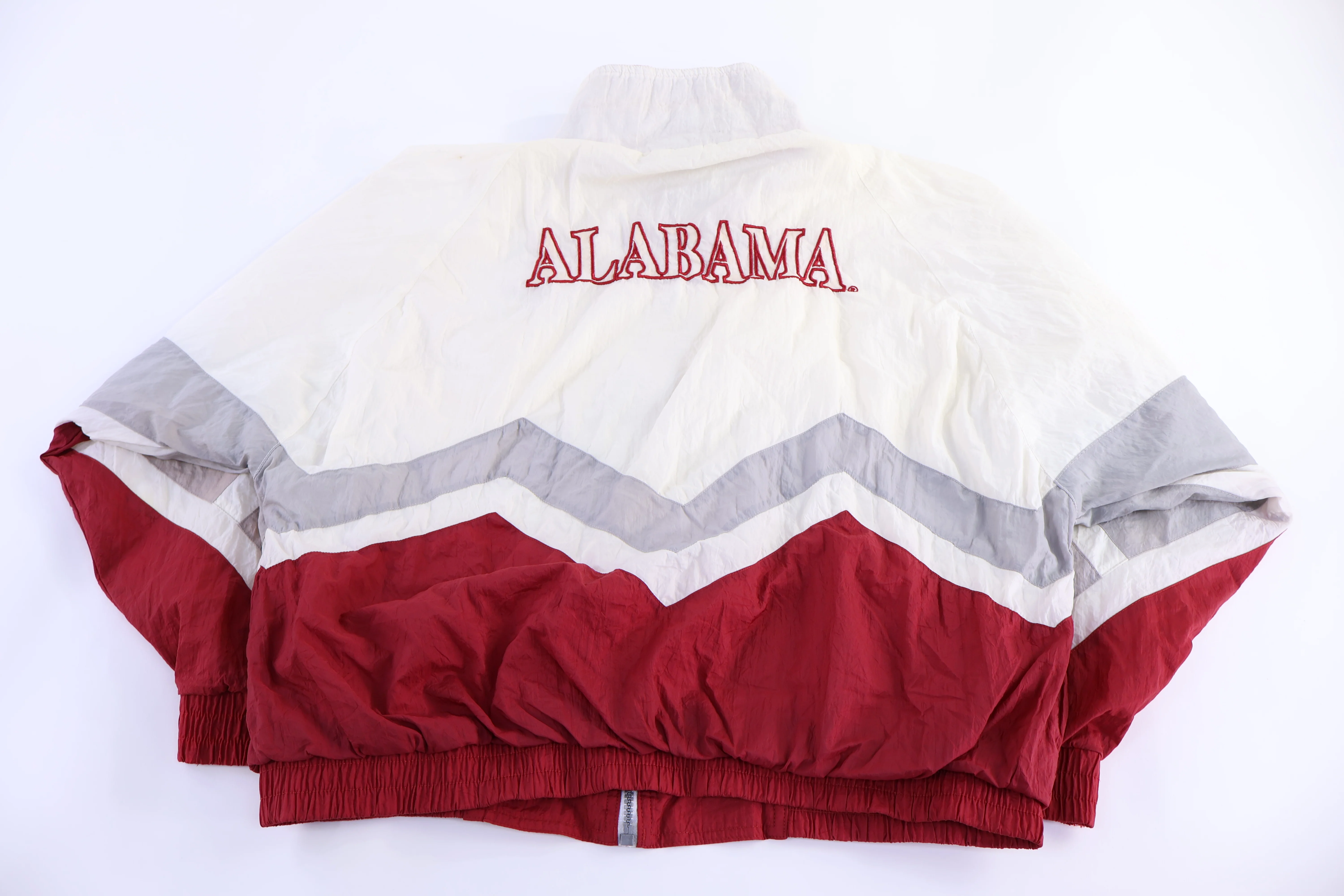 Vintage University of Alabama Full Zip Windbreaker Jacket - Image 2