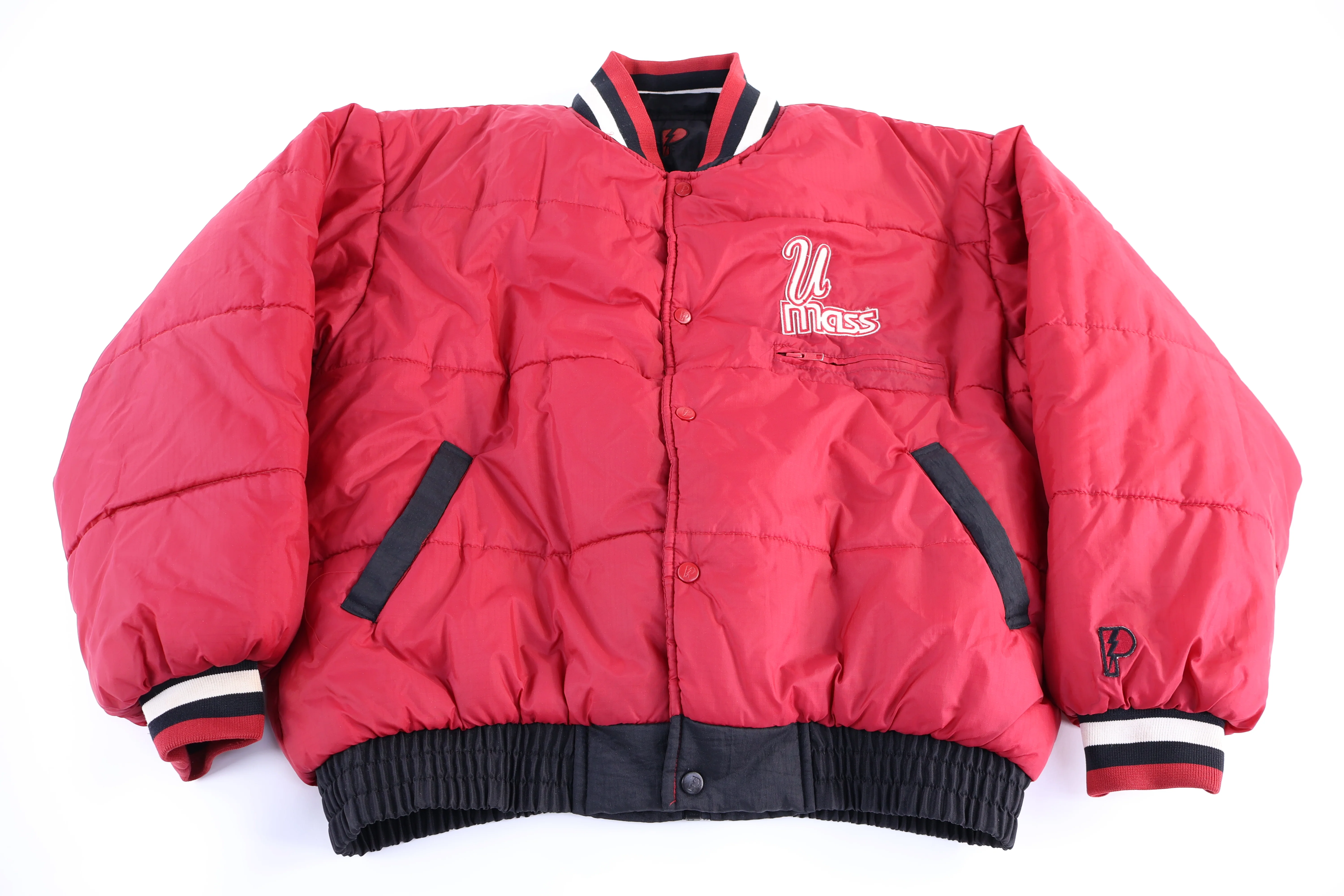 Vintage University of Massachusetts Reversible Puffer Jacket - Image 3