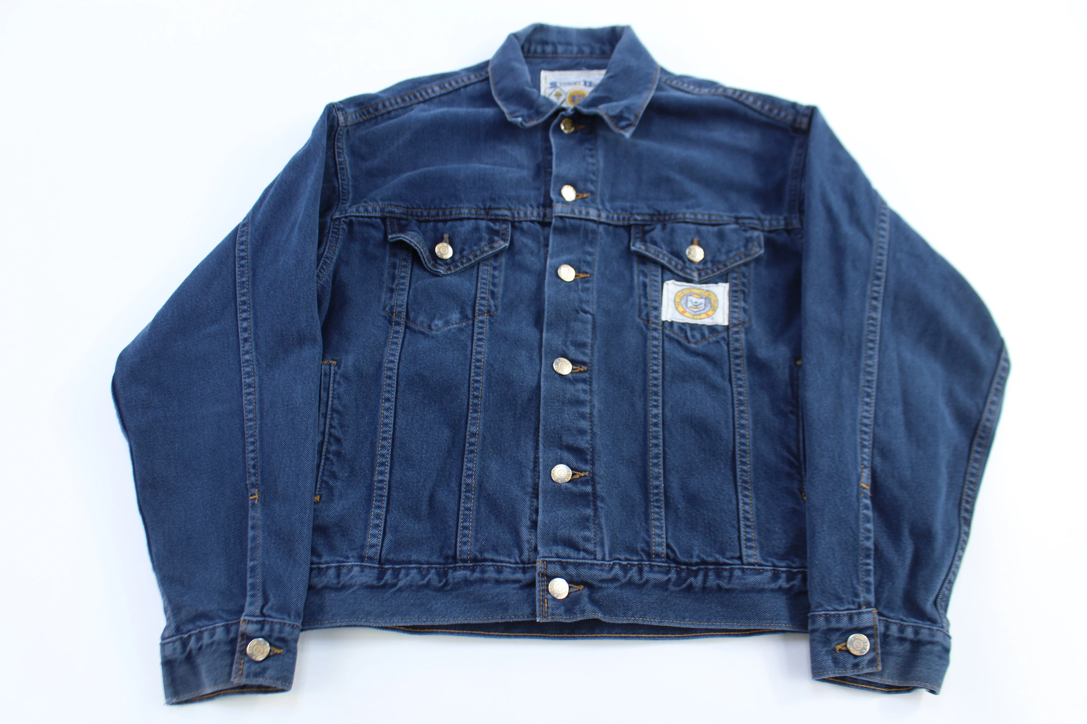 Vintage University of Michigan Wolverines Denim Jacket