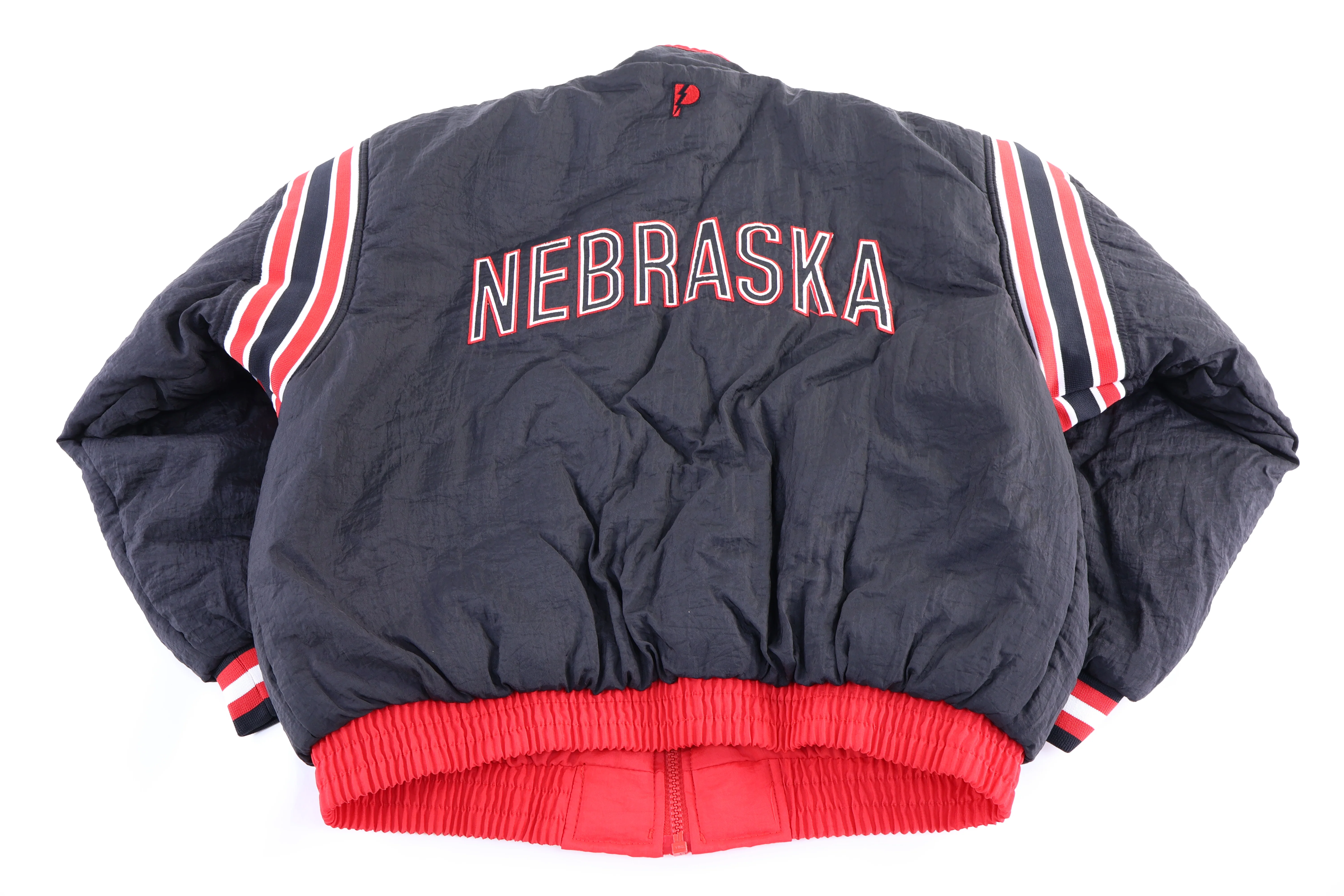 Vintage University of Nebraska Reversible Full Zip Jacket - Image 2