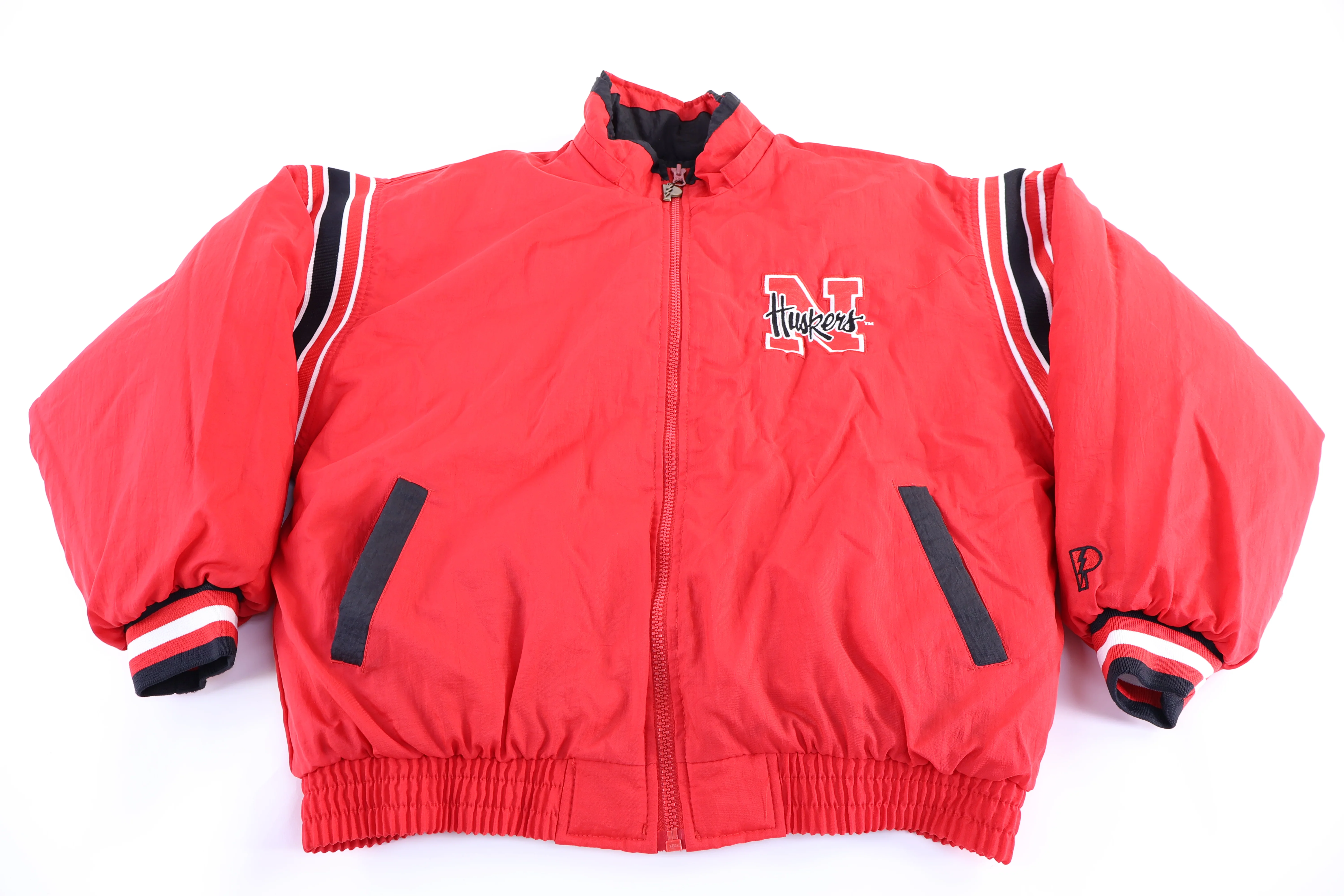 Vintage University of Nebraska Reversible Full Zip Jacket - Image 4