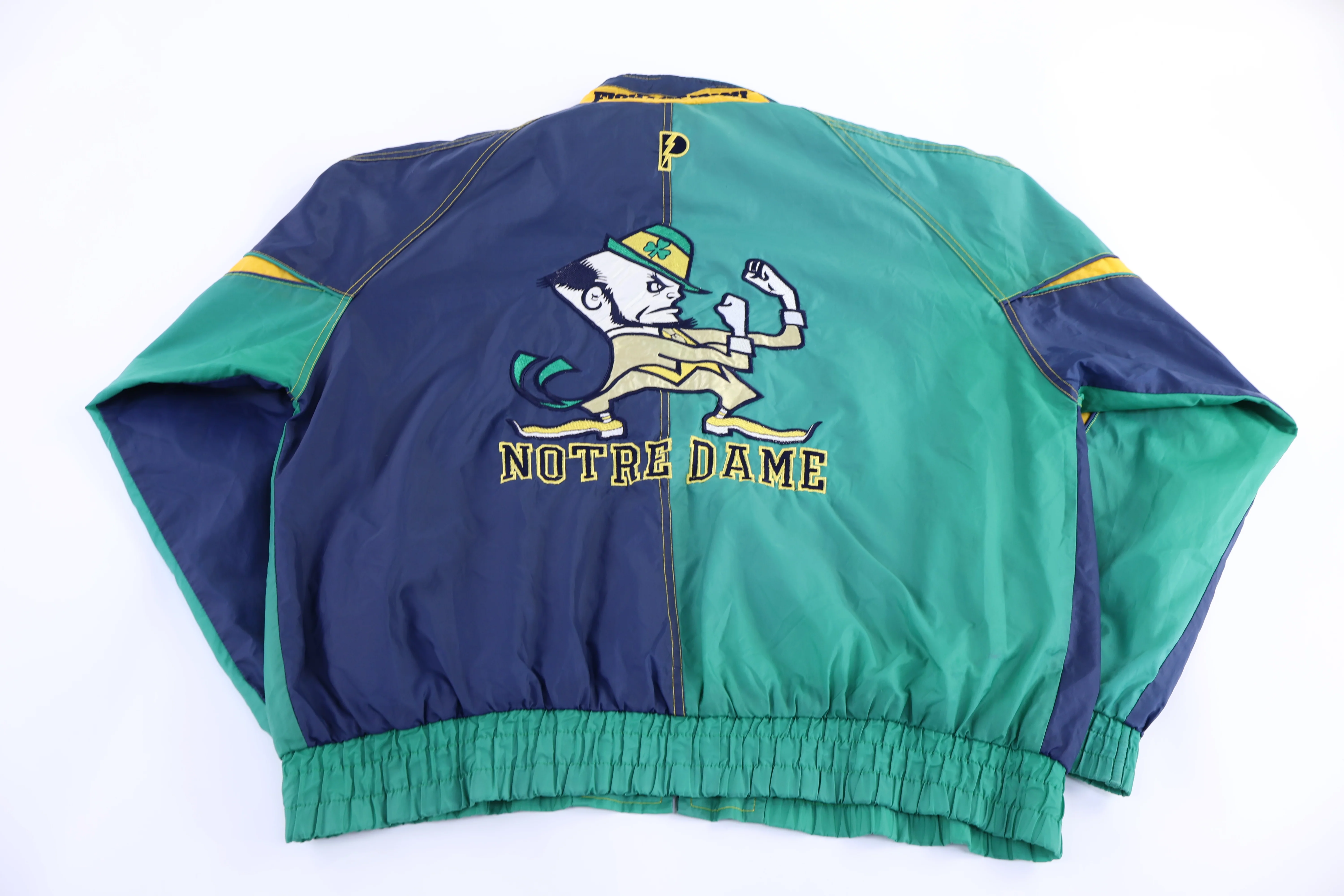 Vintage University of Notre Dame Full Zip Jacket - Image 2