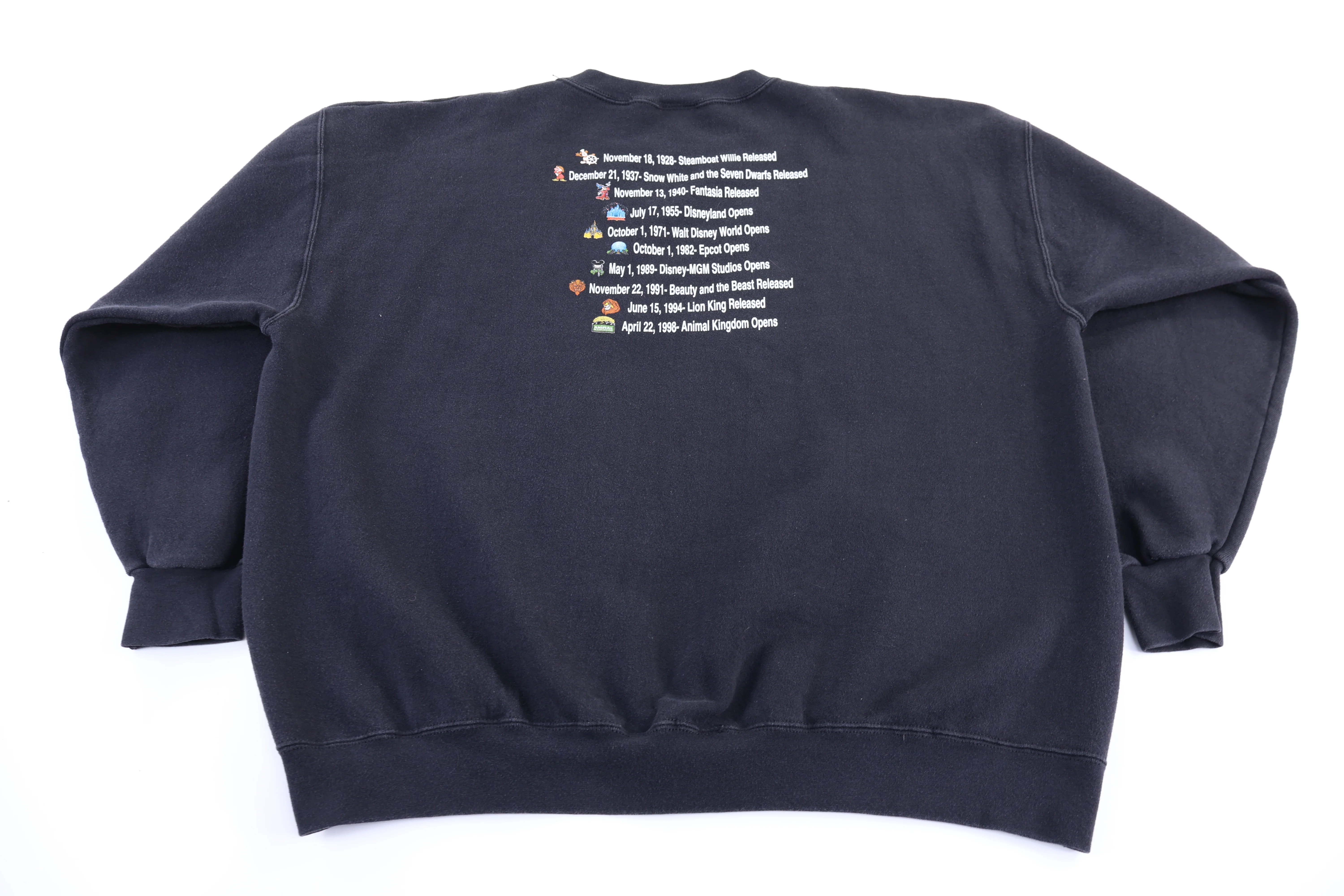 Vintage Walt Disney World 100 Years Sweatshirt - Image 2