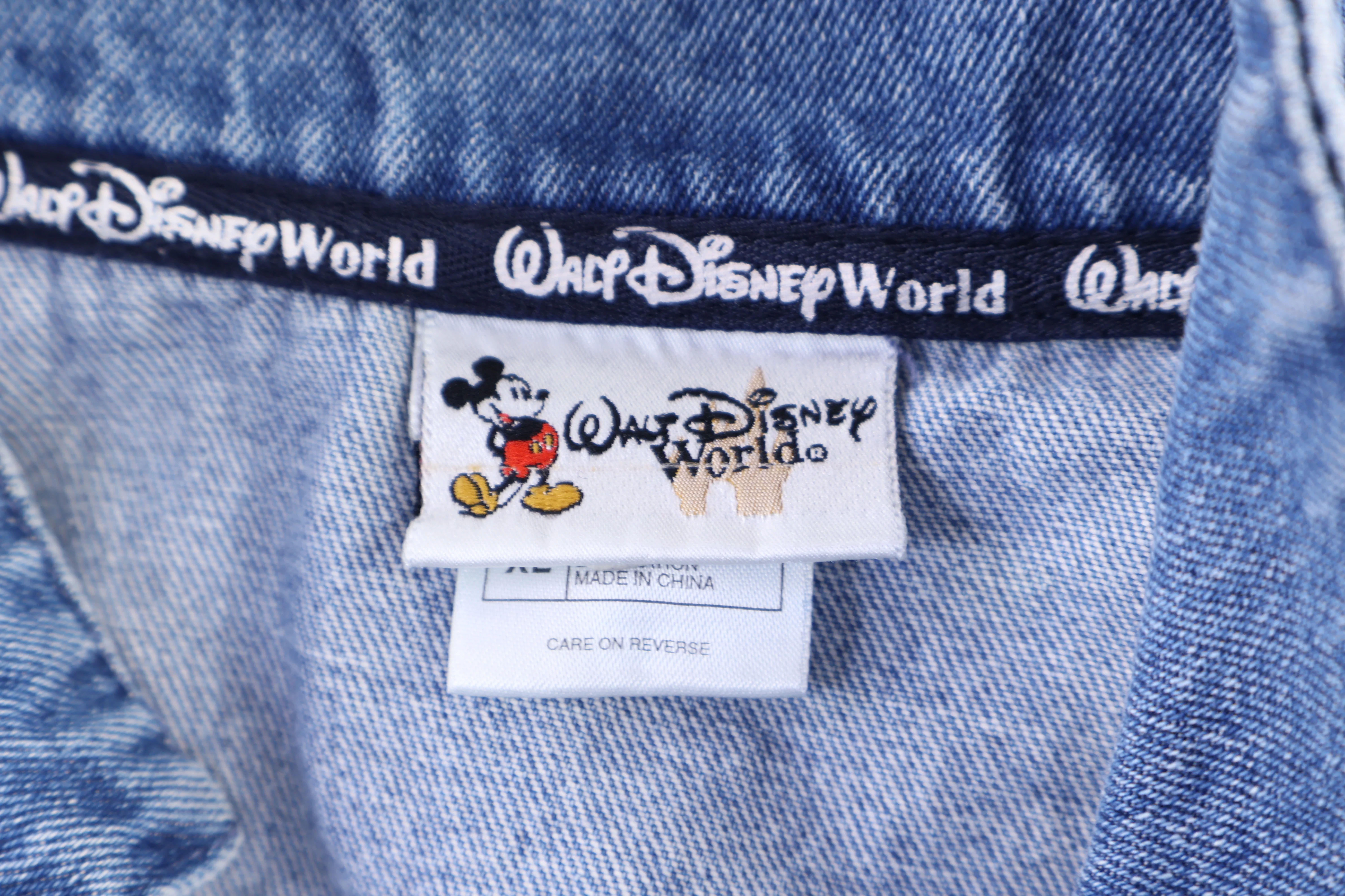 Vintage Walt Disney World Denim Jacket - Image 3