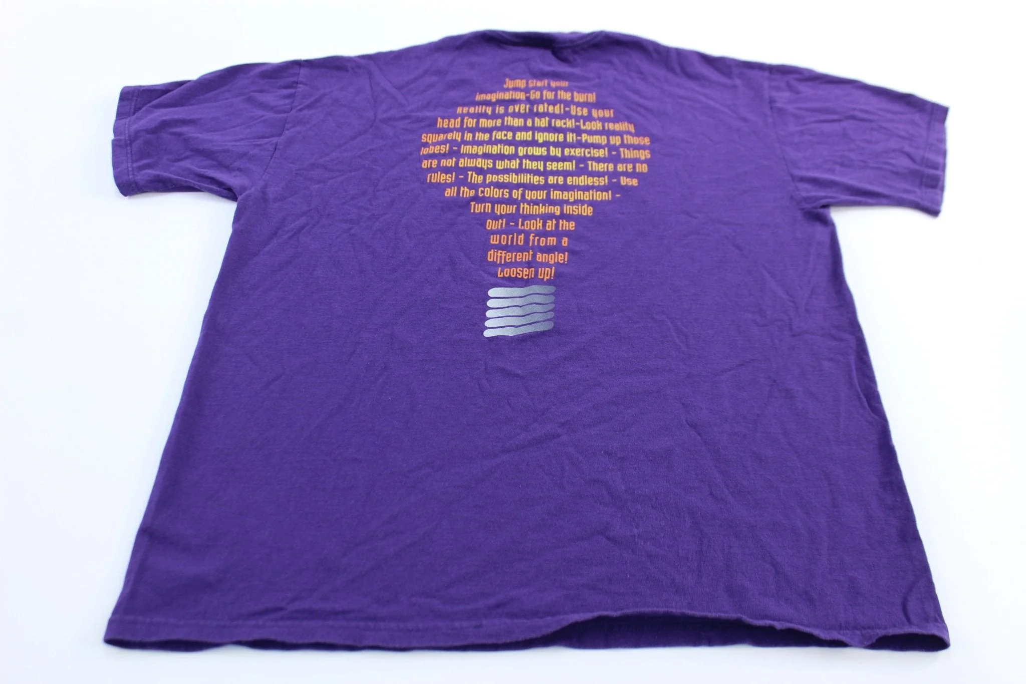 Vintage Walt Disney World Imagination Institute Figment T-Shirt - Image 2