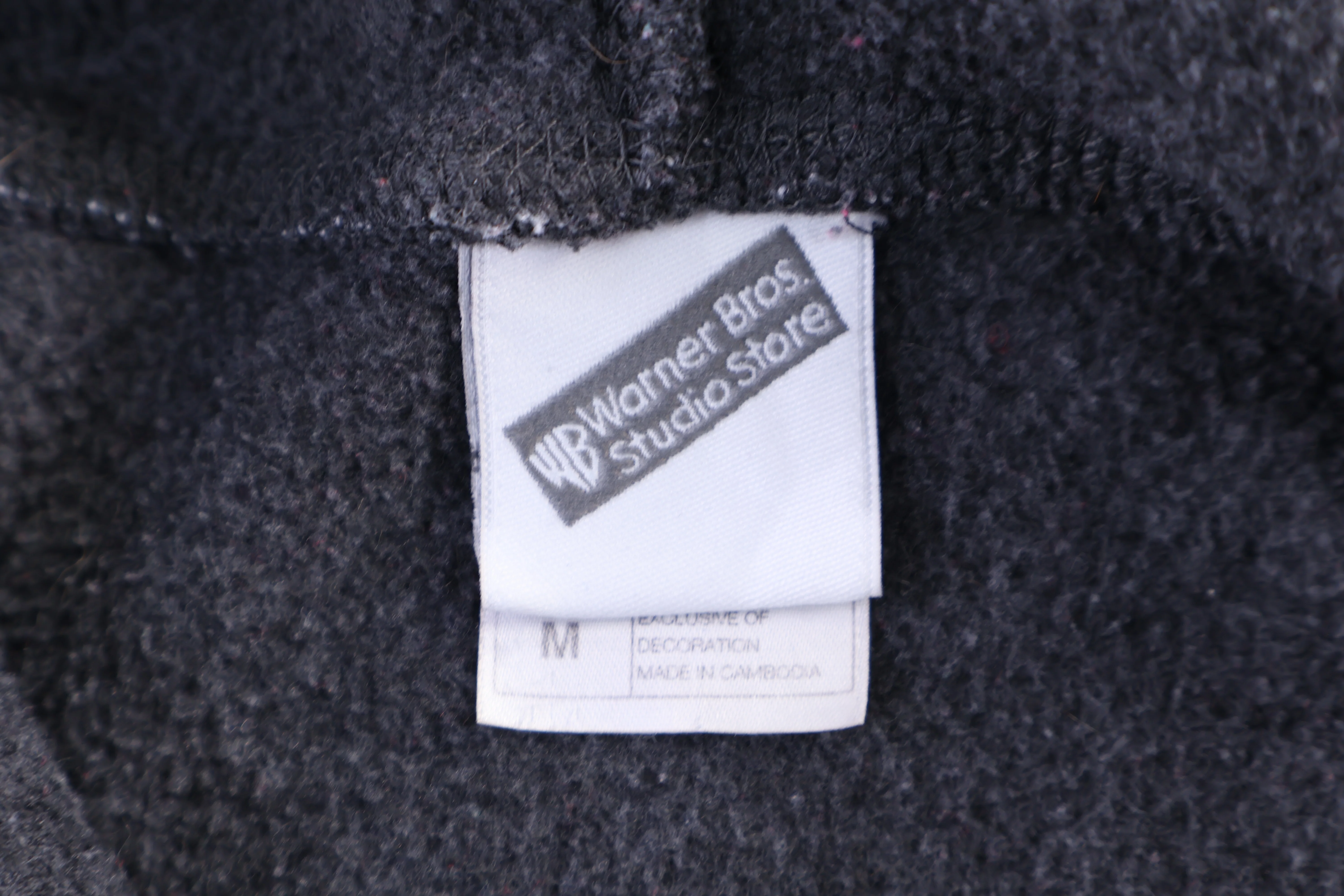 Vintage Warner Bros Pullover Hoodie - Image 3
