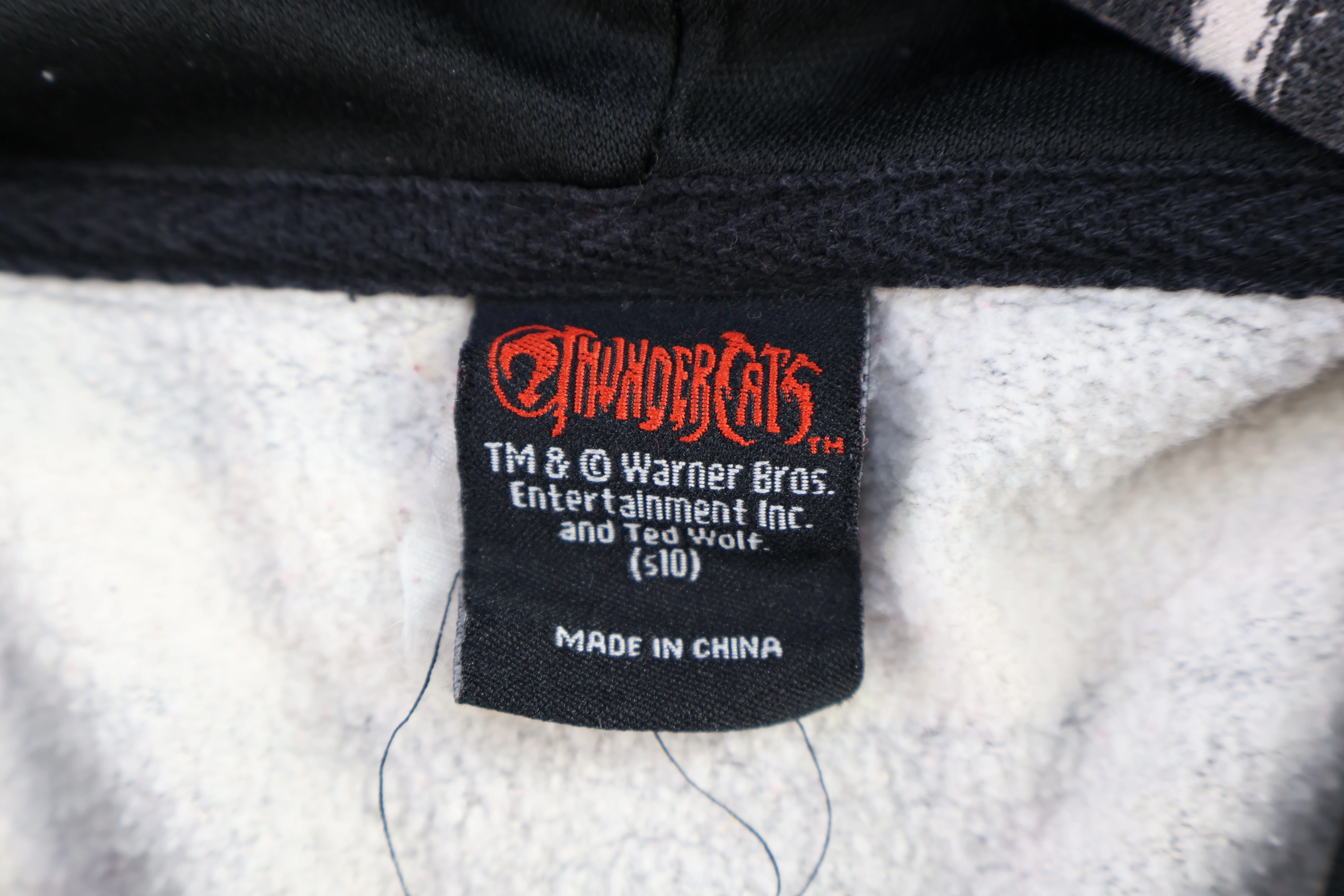 Vintage Warner Bros Thunder Cats Full Zip Hoodie - Image 4