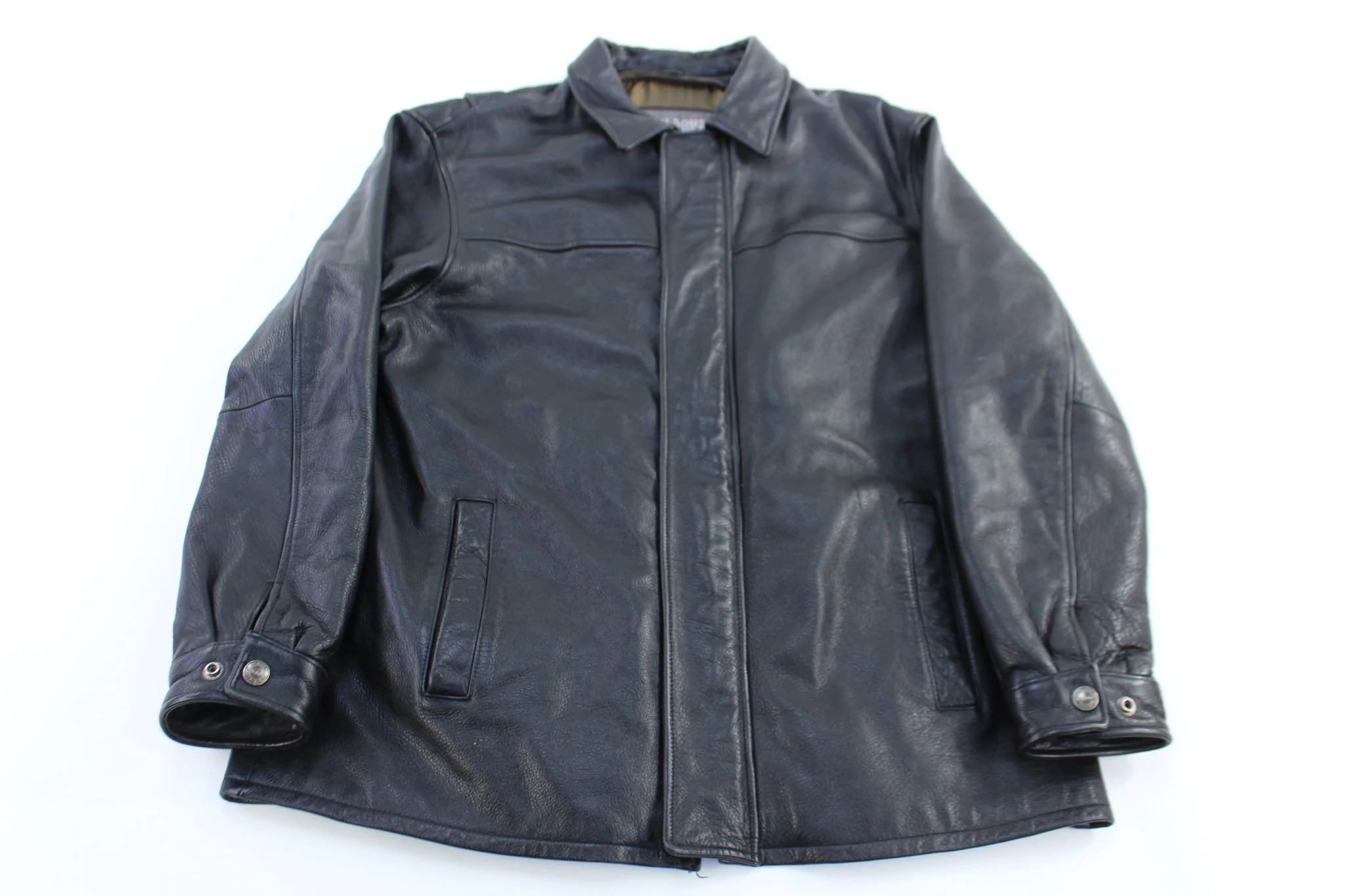 Vintage Wilsons Leather Full Zip Jacket