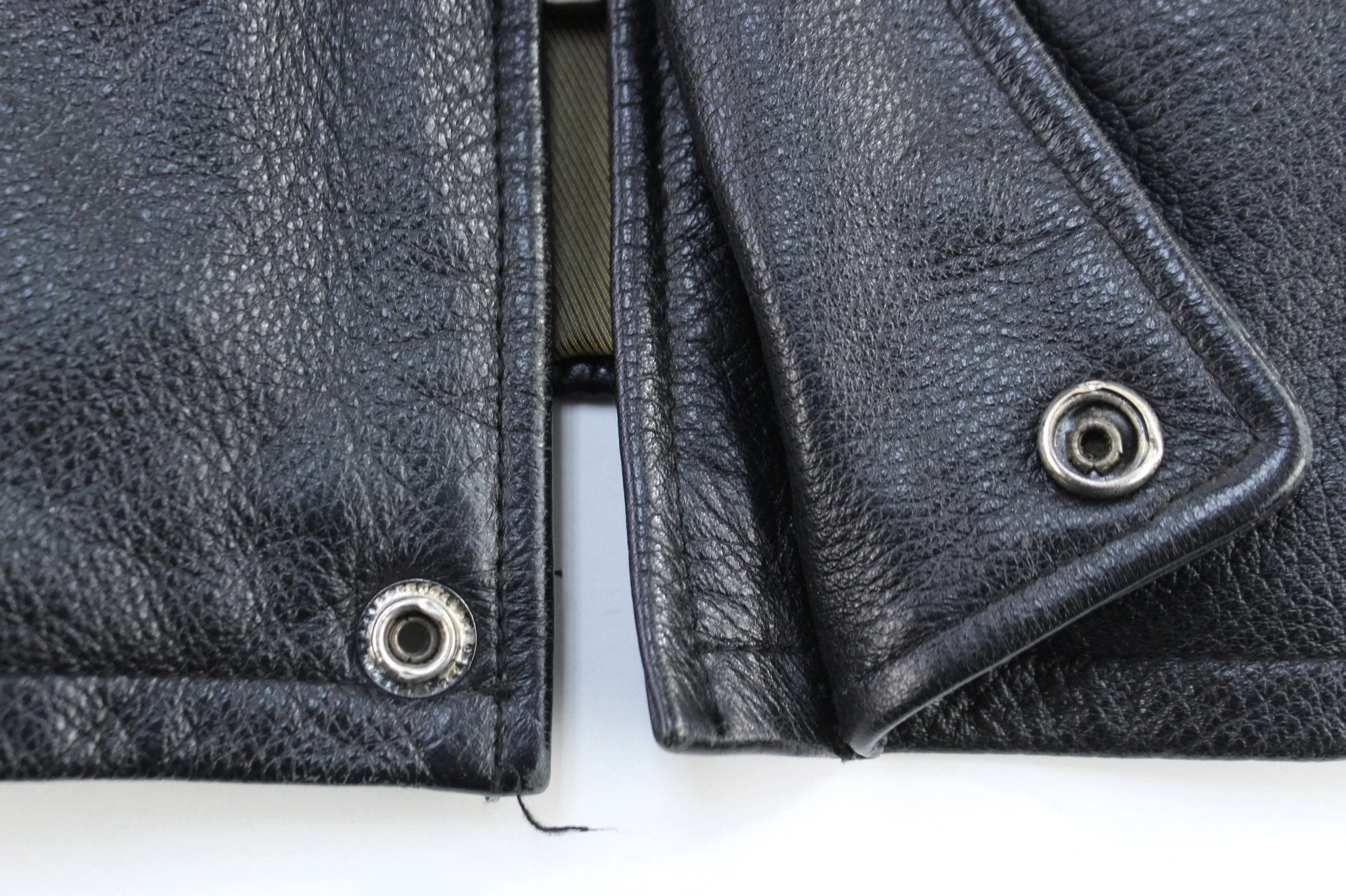 Vintage Wilsons Leather Full Zip Jacket - Image 3