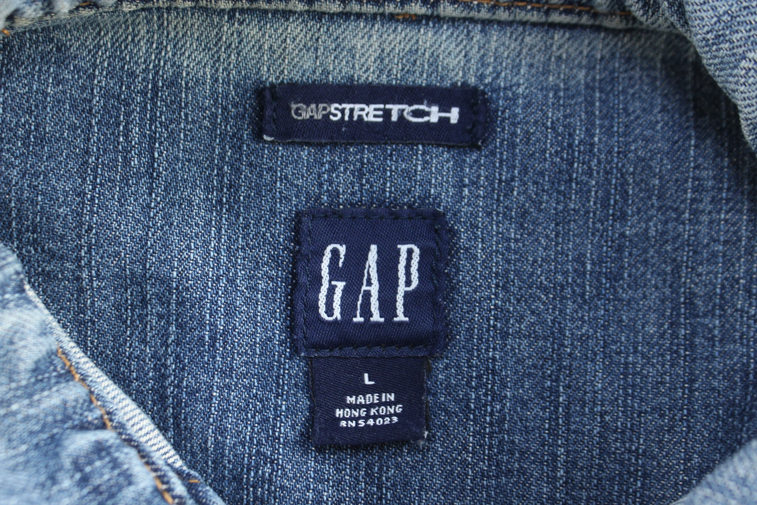 Vintage Women's Gap Stretch Denim Jacket - Image 4
