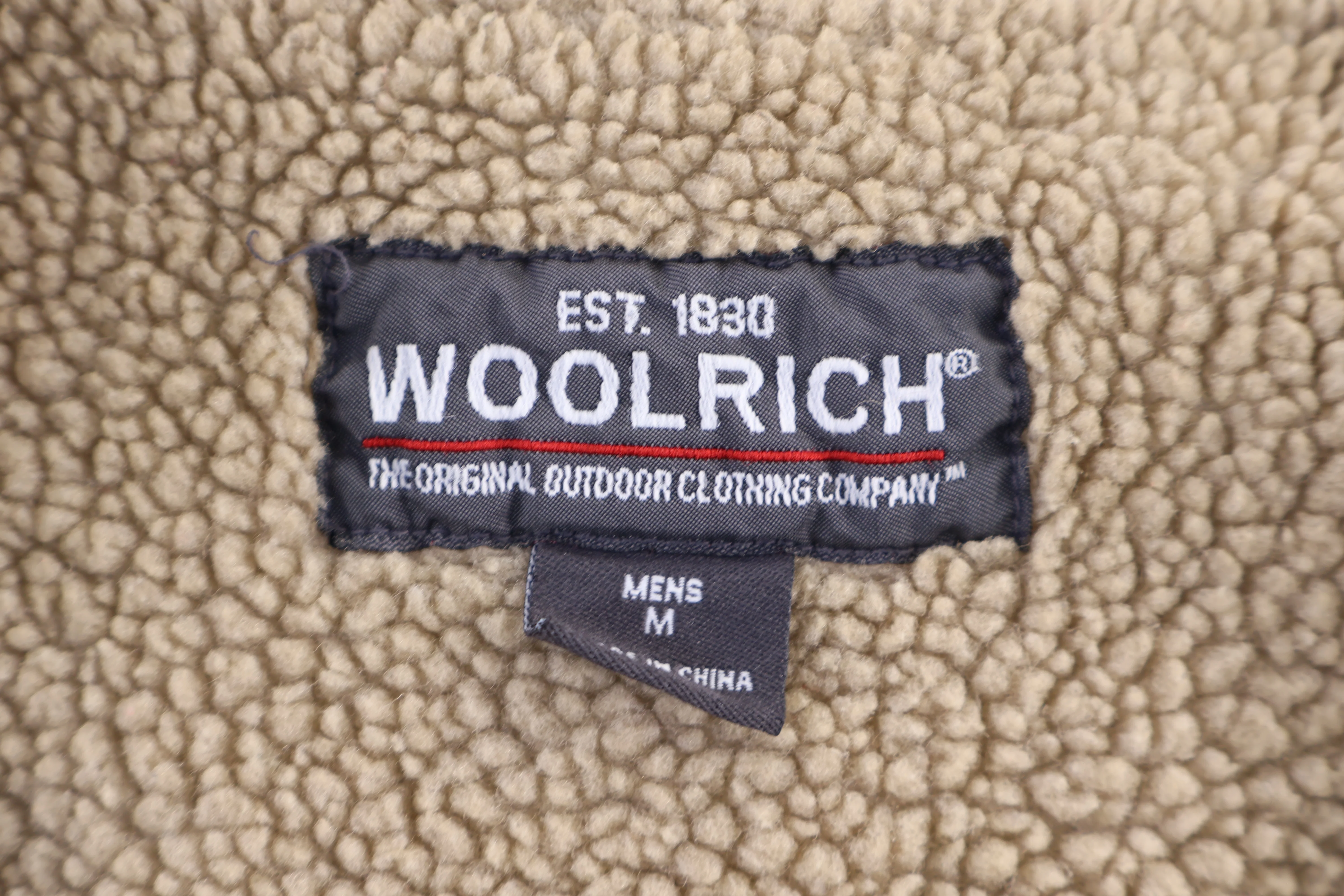 Vintage Woolrich Full Zip Sherpa Lined Vest - Image 3