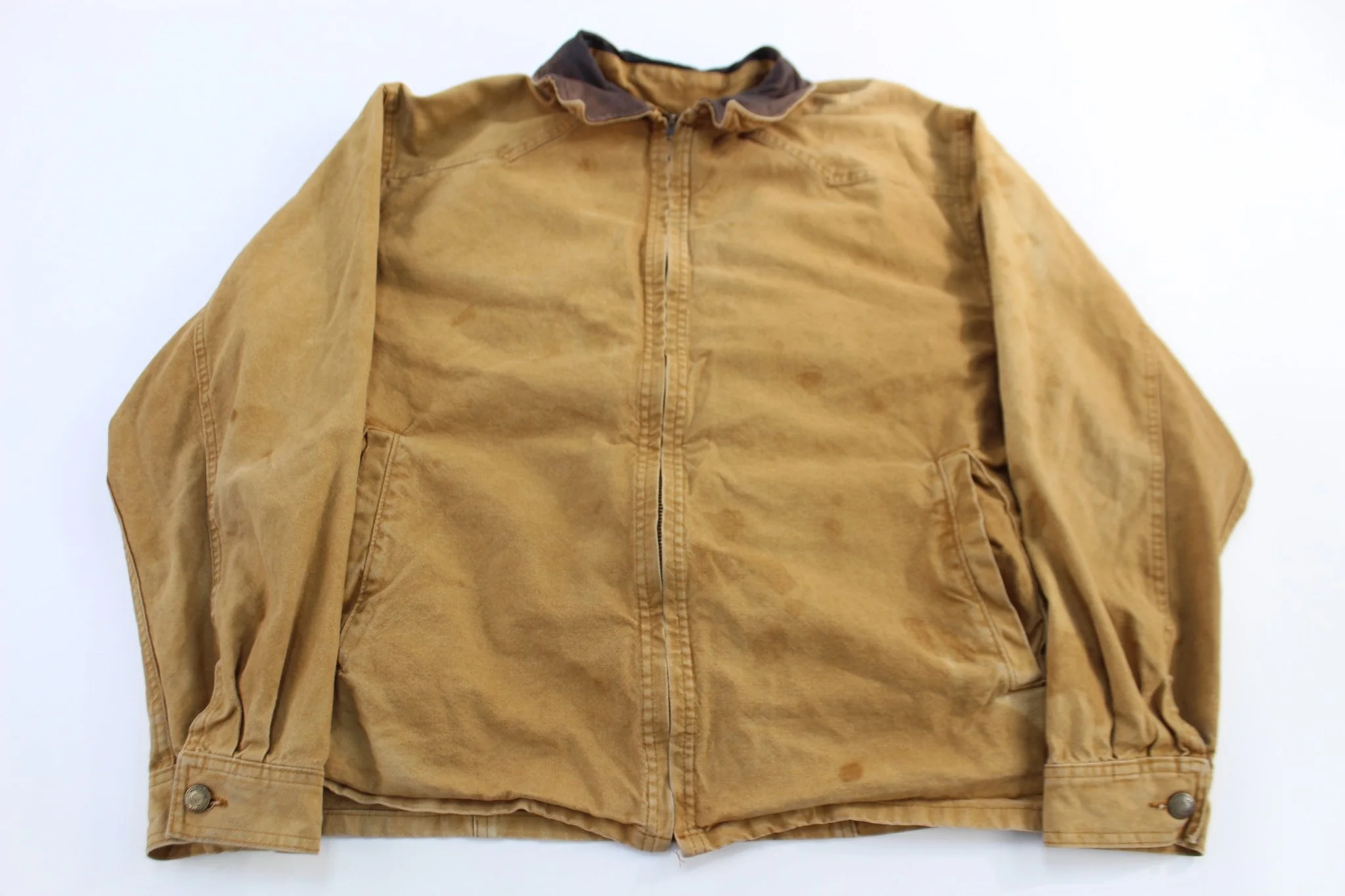 Vintage Woolrich Tan Full Zip Jacket