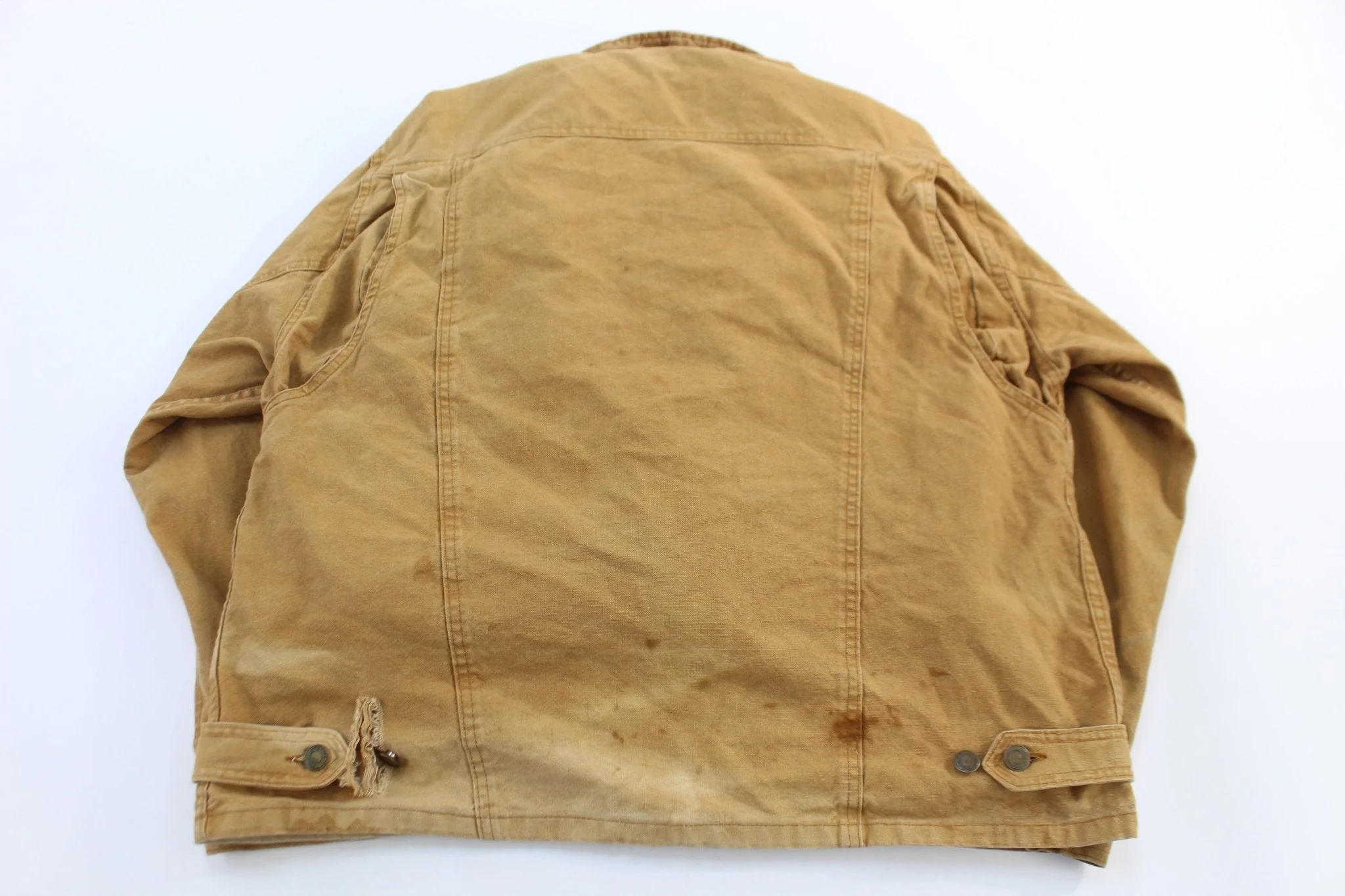 Vintage Woolrich Tan Full Zip Jacket - Image 2