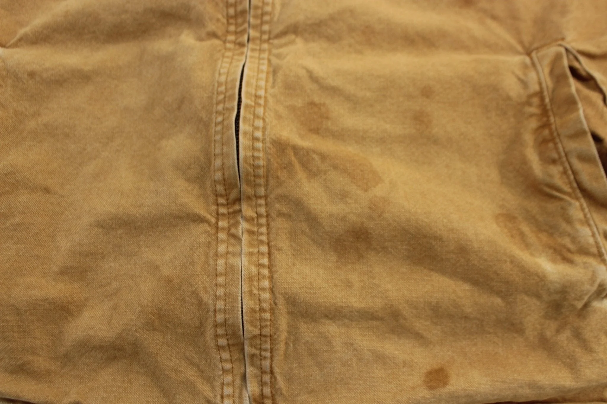 Vintage Woolrich Tan Full Zip Jacket - Image 3