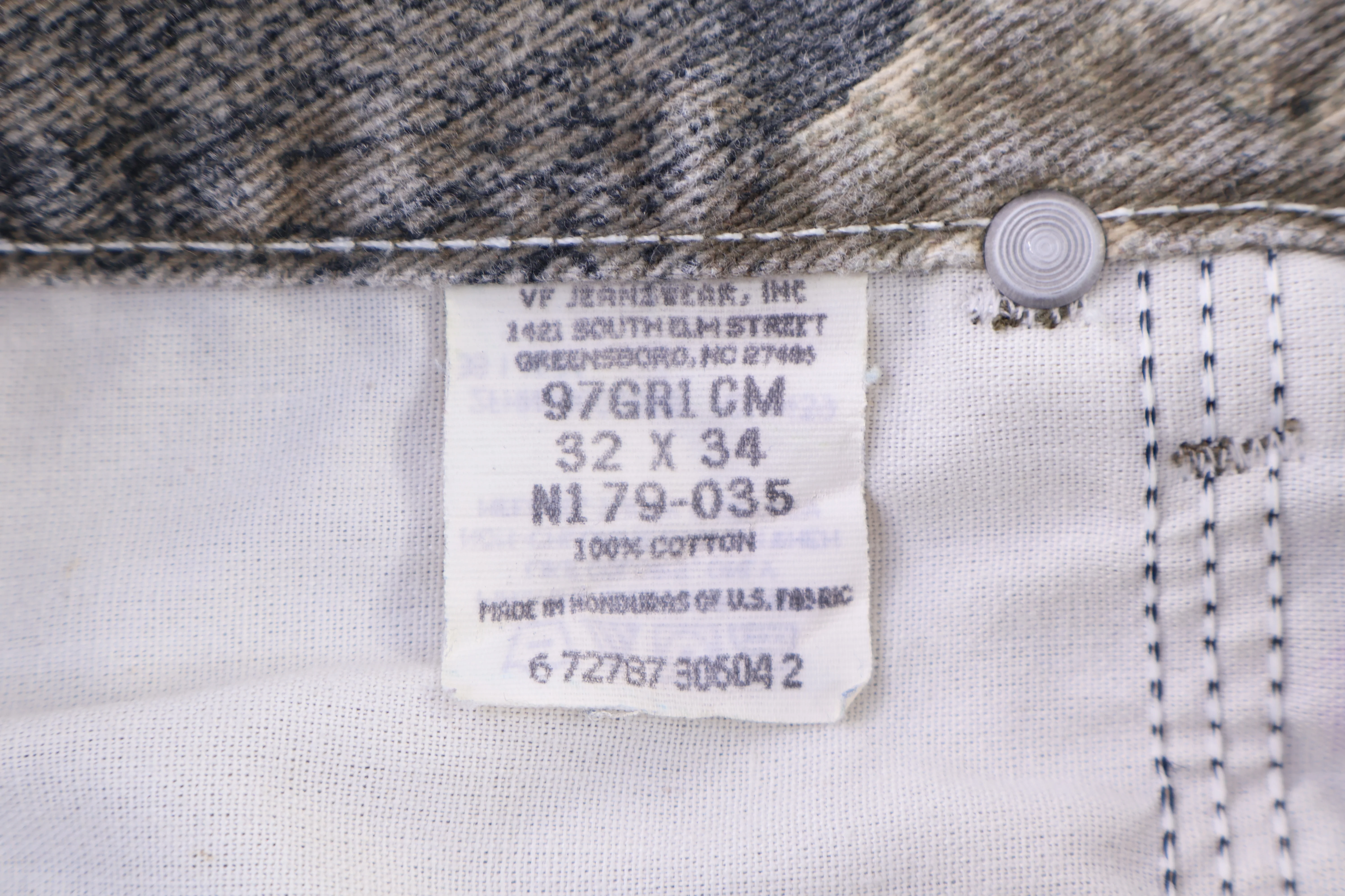 Vintage Wrangler Camo Pants - Image 4