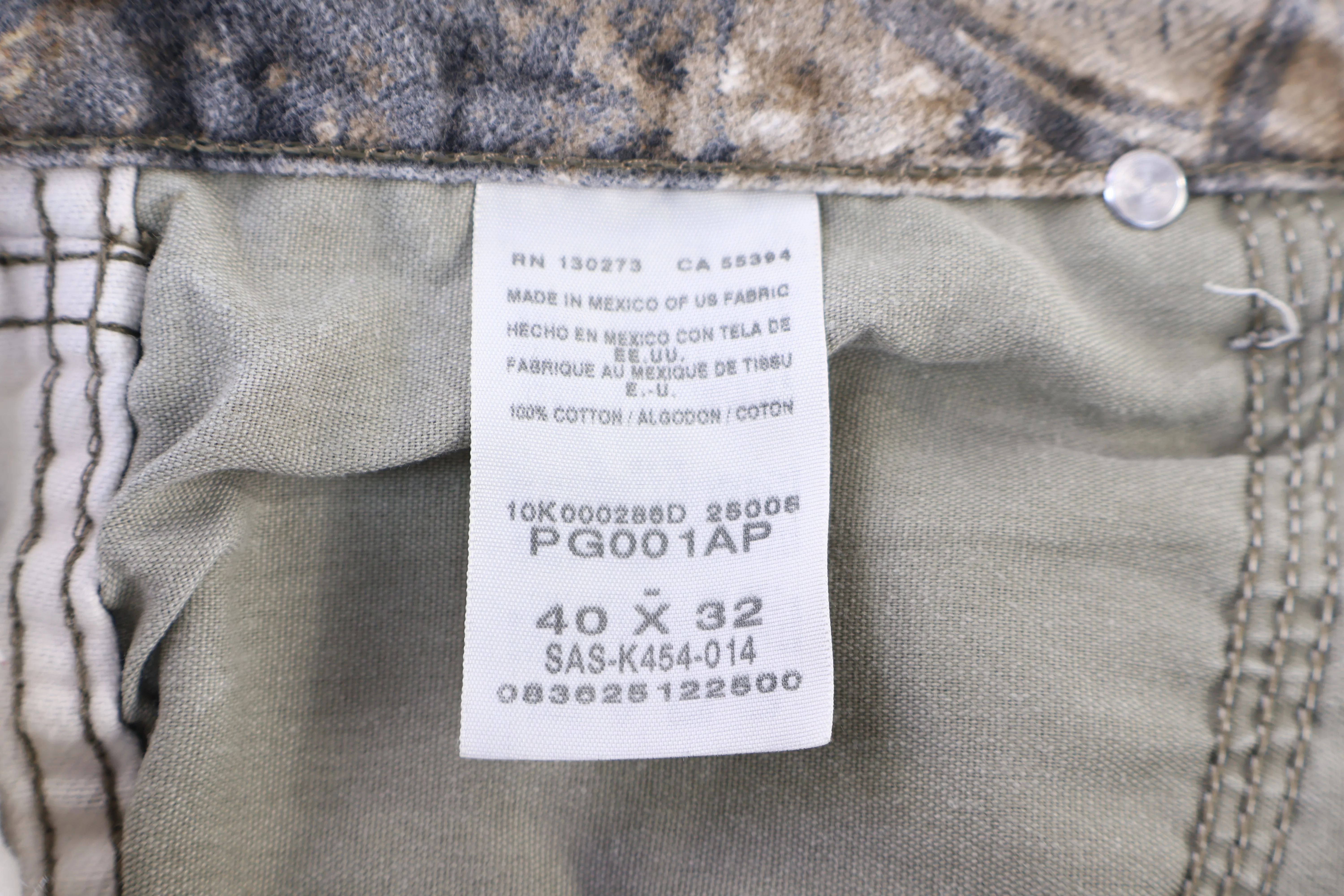 Vintage Wrangler Camo Pants - Image 4