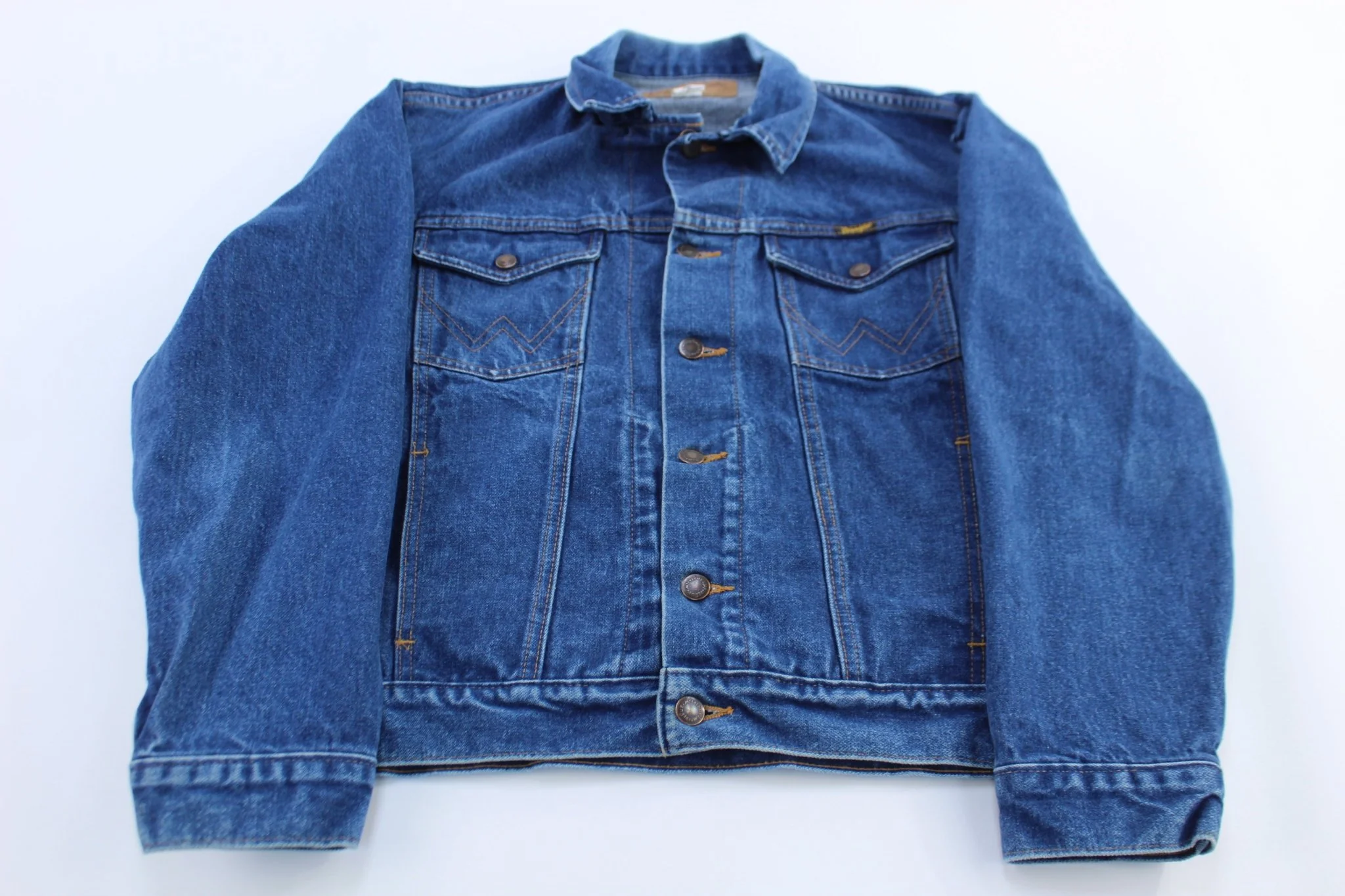 Vintage Wrangler Dark Wash Denim Jacket