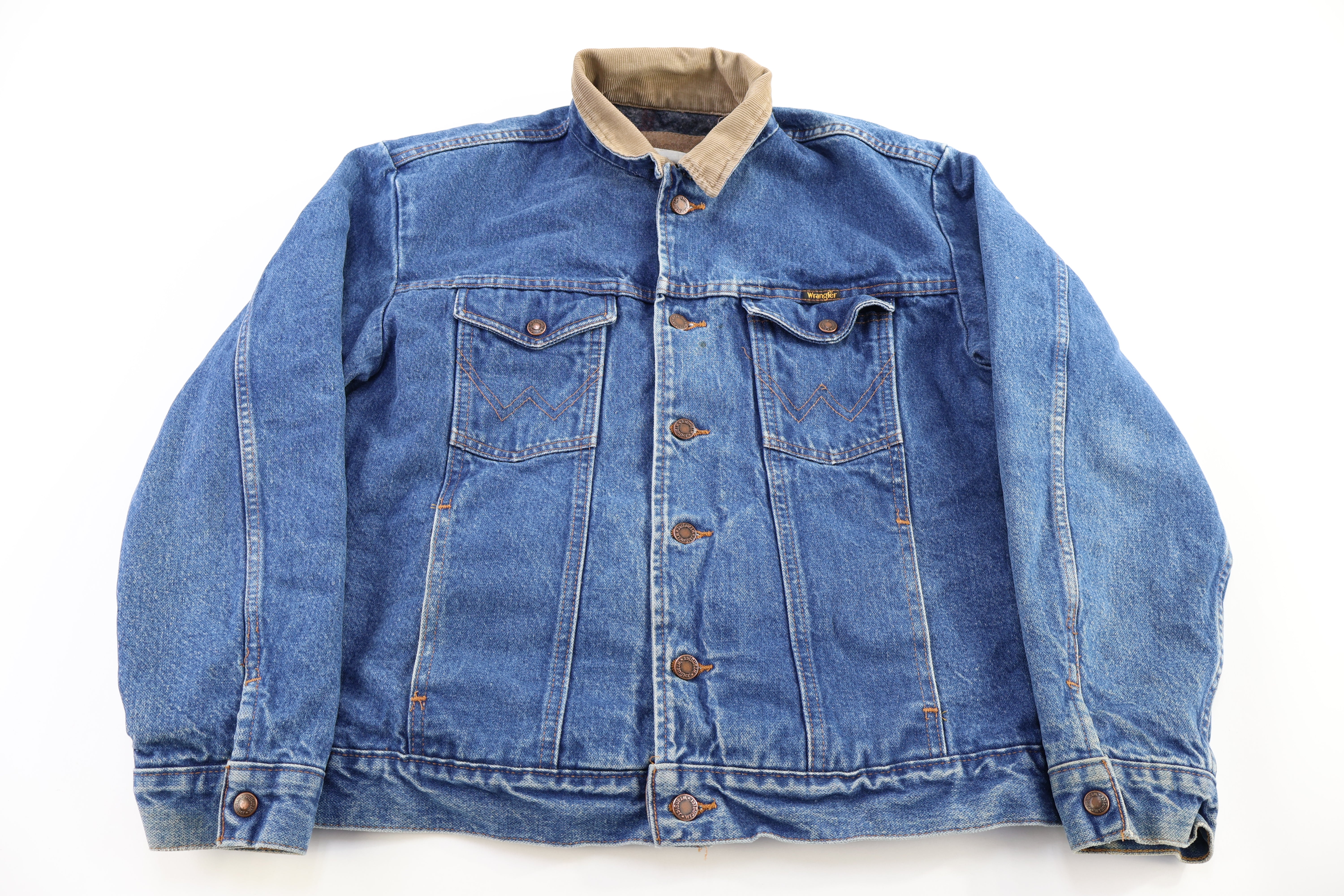 Vintage Wrangler Dark Wash Denim Jacket