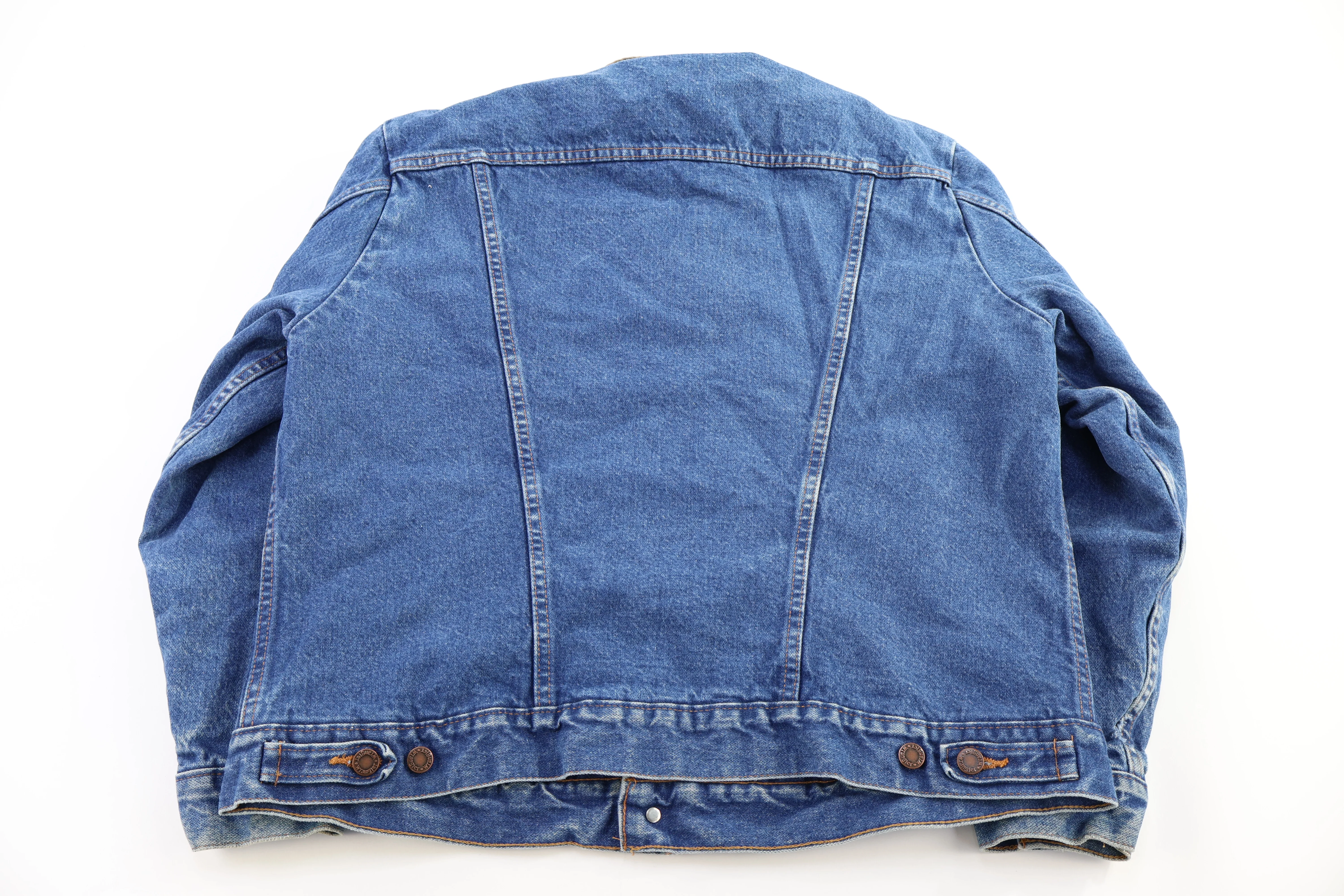 Vintage Wrangler Dark Wash Denim Jacket - Image 2