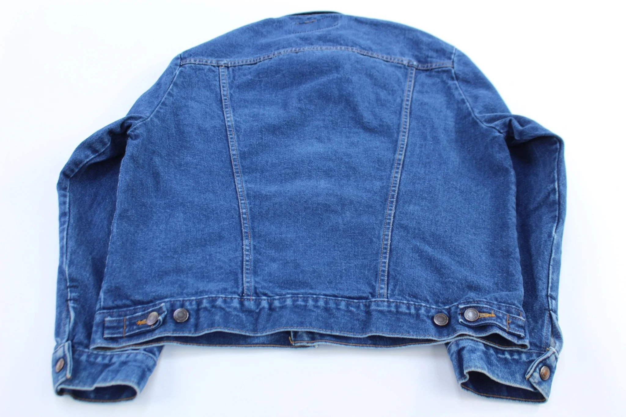 Vintage Wrangler Dark Wash Denim Jacket - Image 2