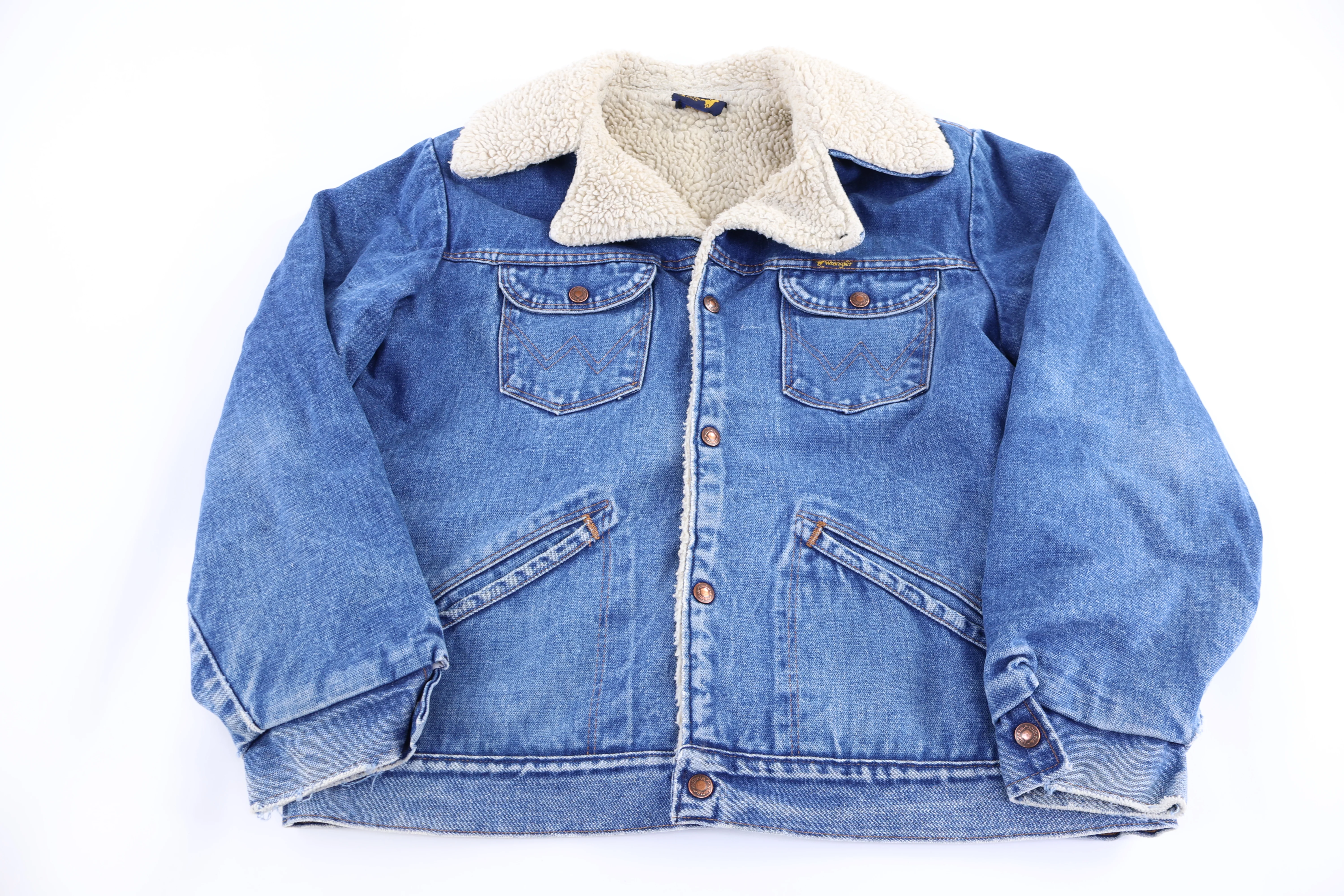 Vintage Wrangler Sherpa Lined Jacket