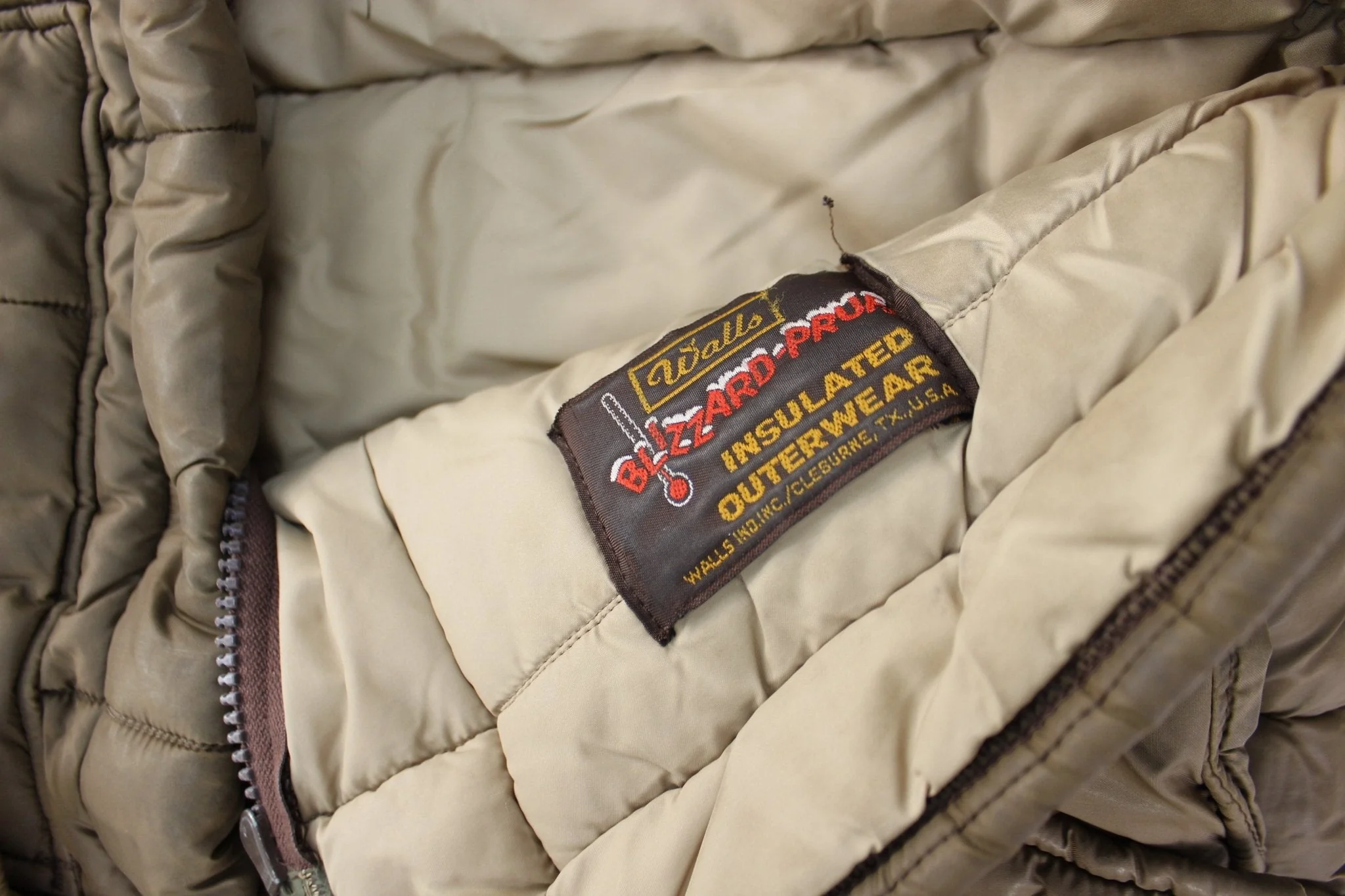 Walls Blizzard-Pruf Brown Insulated Outerwear Jacket - Image 3