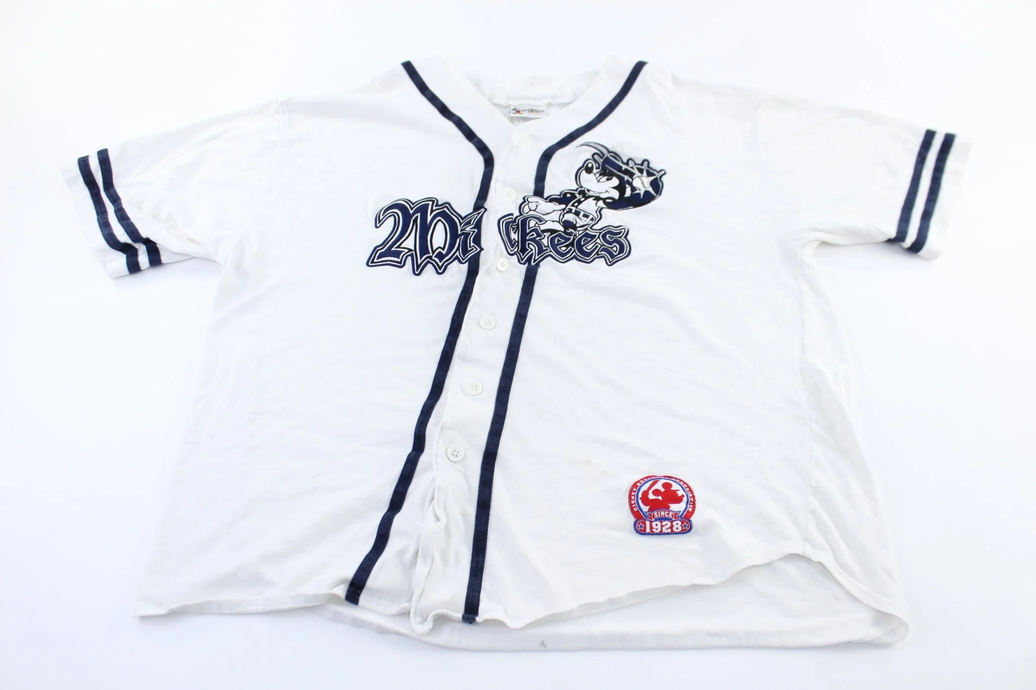 Walt Disney World Embroidered Mickees Baseball Jersey