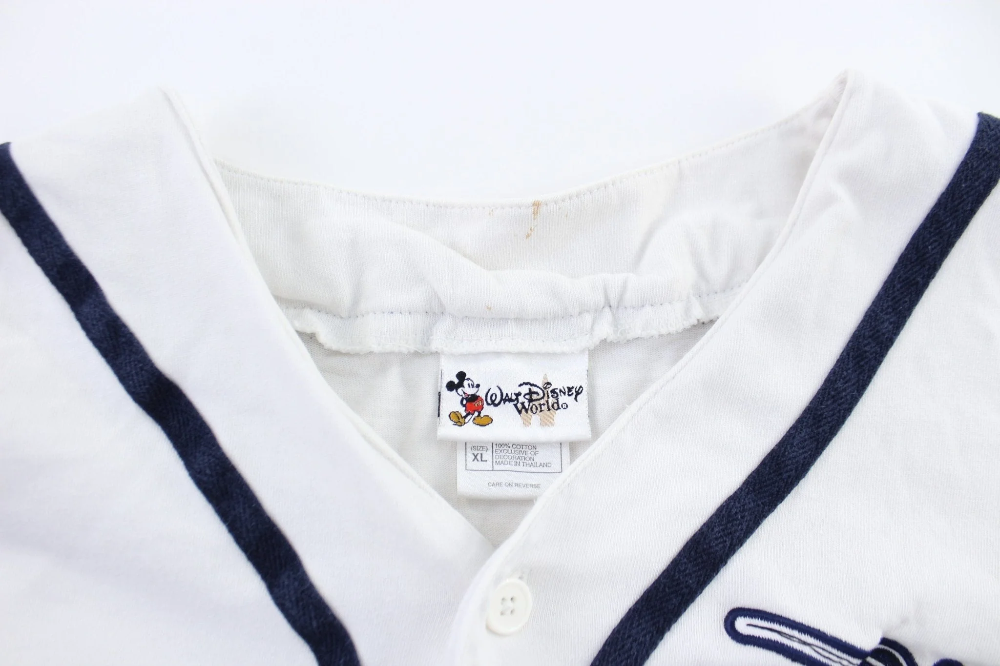 Walt Disney World Embroidered Mickees Baseball Jersey - Image 3