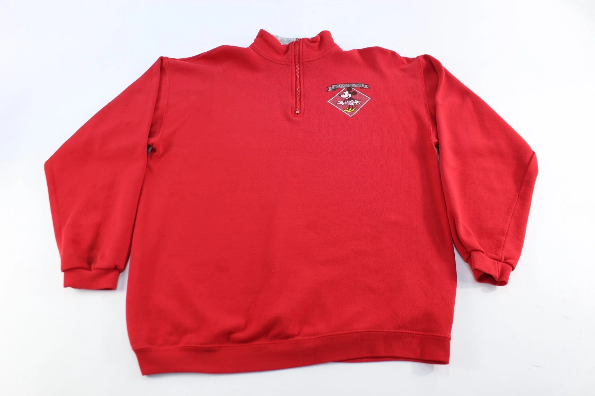 Walt Disney World Minnie Mouse Zip Up Sweater