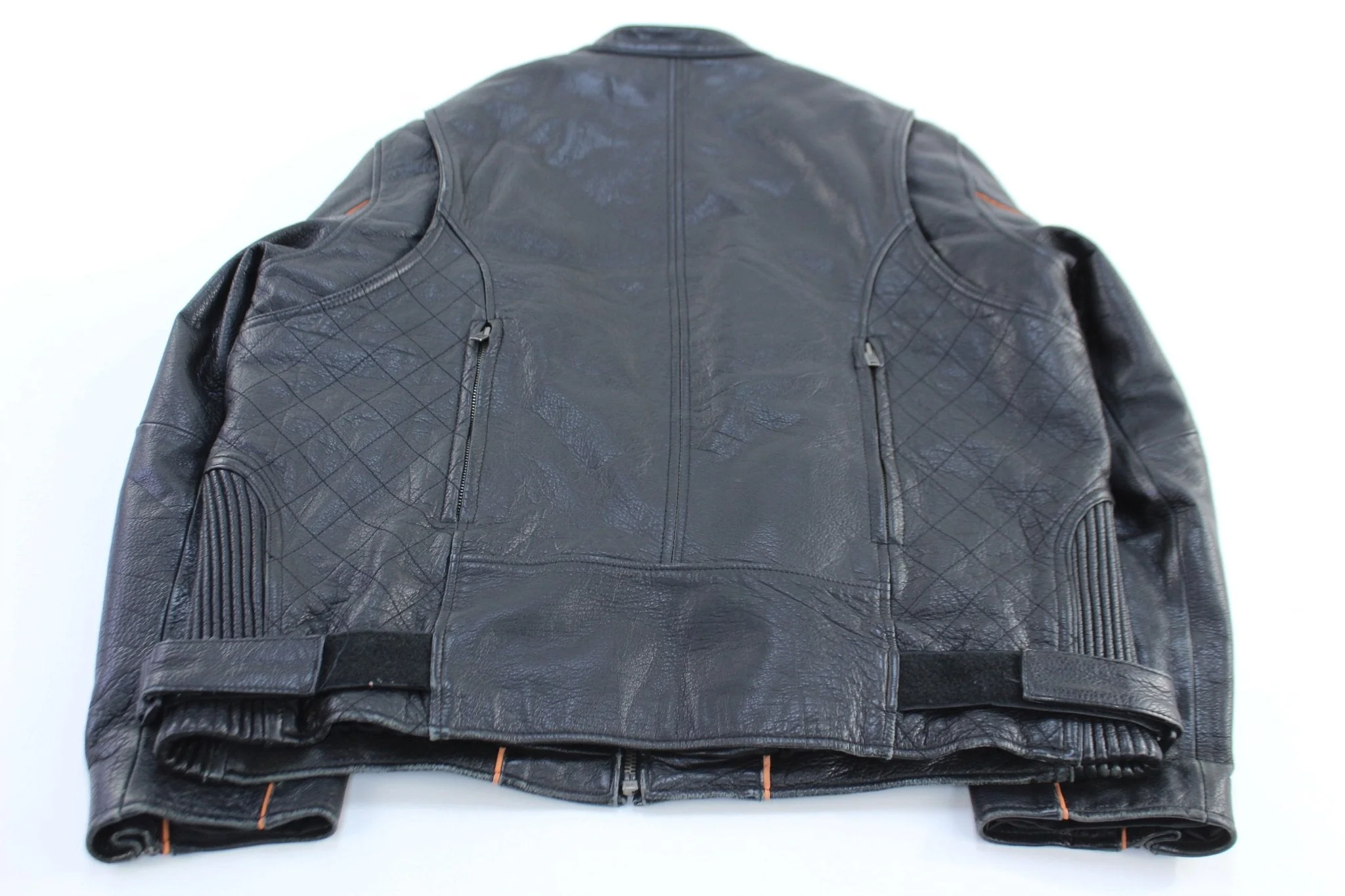 Wilsons Leather Black Zip Up Jacket - Image 2