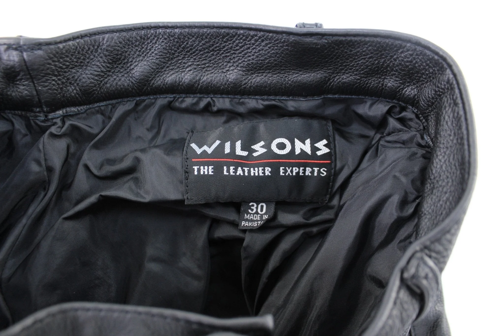 Wilsons The Leather Expert Black Pants - Image 4