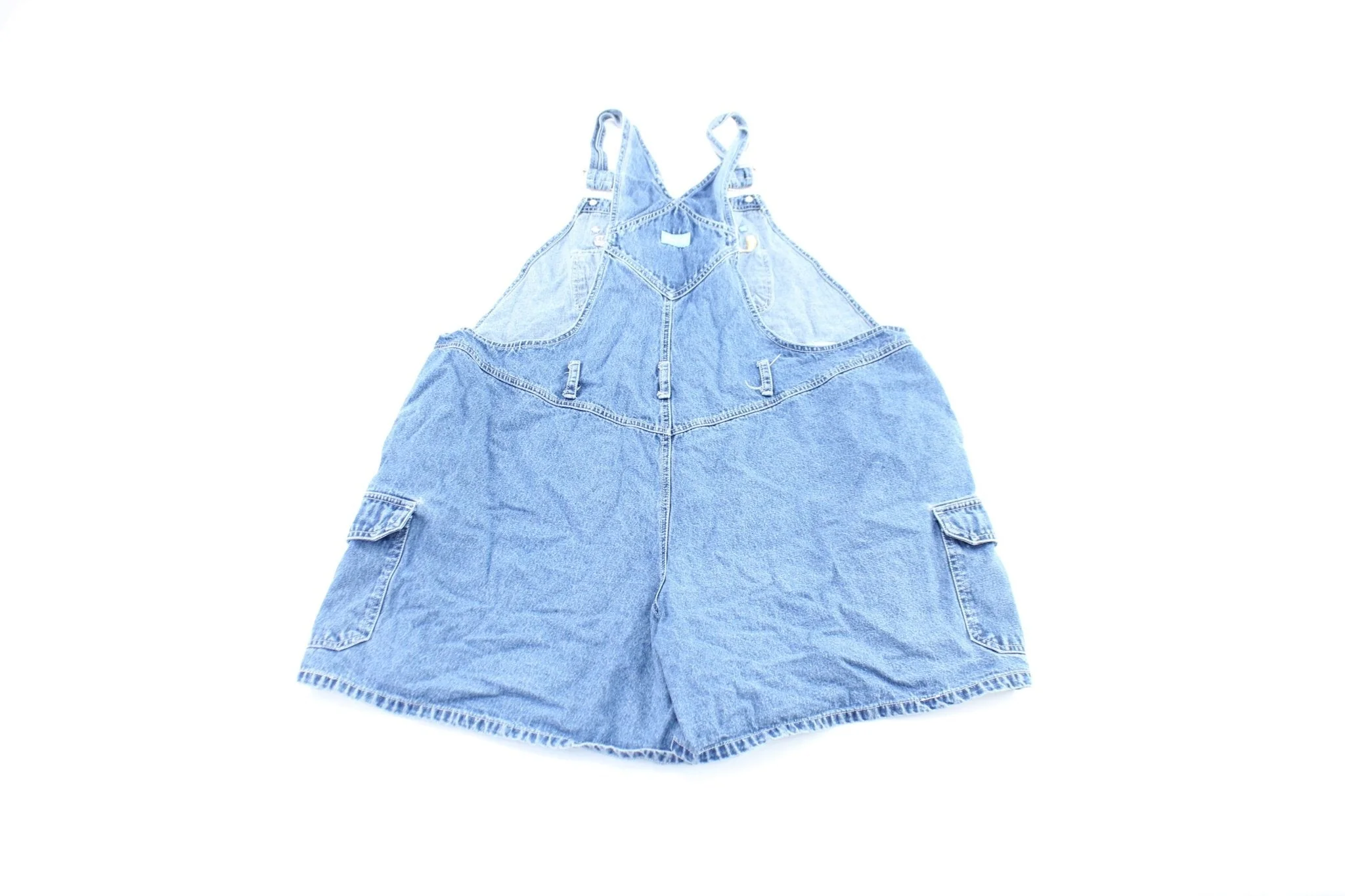 Women's 2000 Looney Tunes Embroidered Tweety Denim Overalls - Image 2