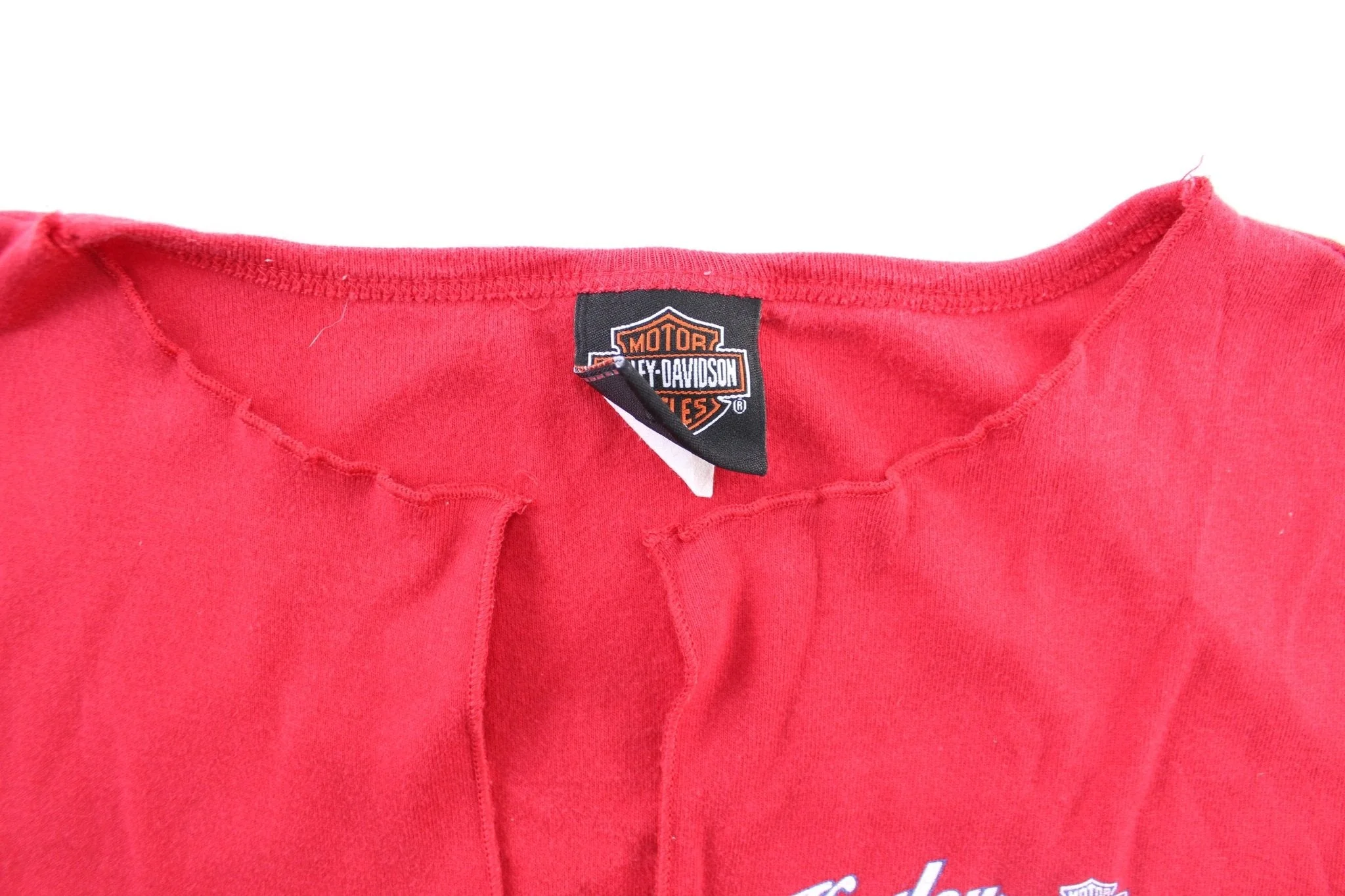 Women's 2004 Harley Davidson Motorcycles Denton County, Texas T-Shirt - Image 3