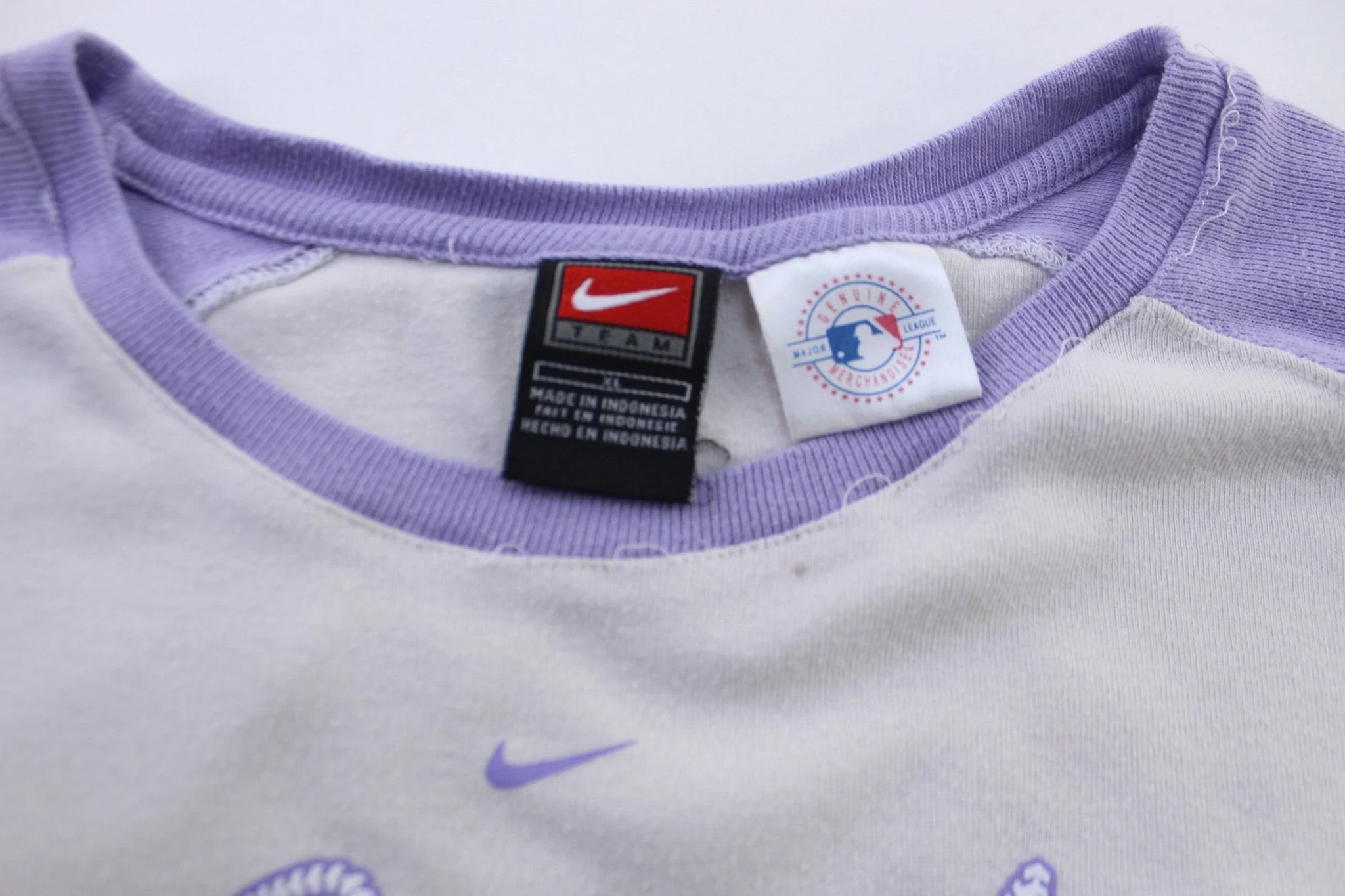 Women's 2005 Nike Logo Houston Astros T-Shirt - Image 3