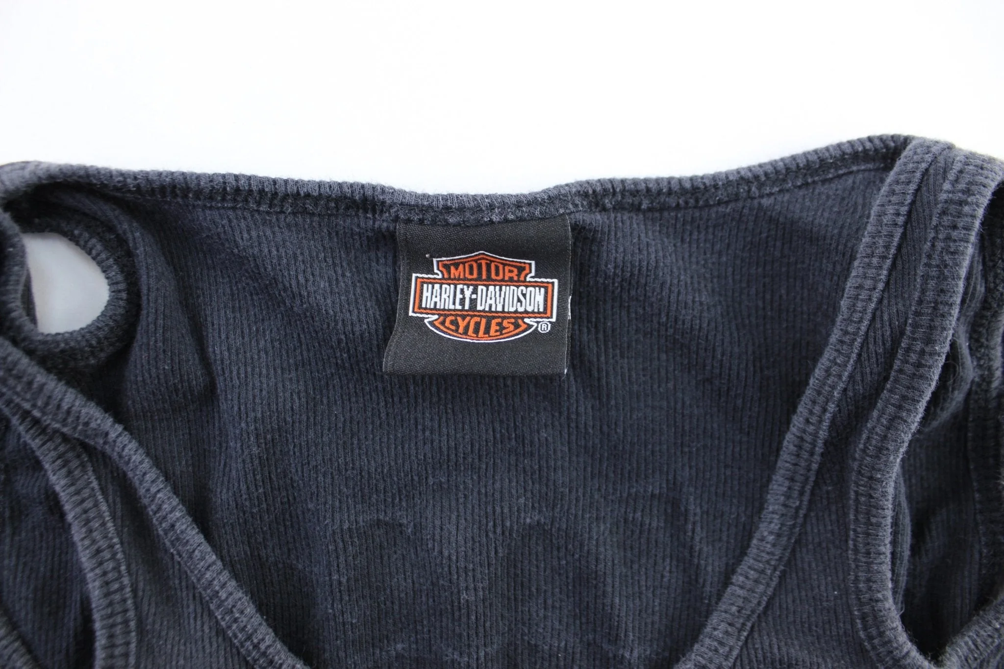 Women's 2006 Harley Davidson Motorcycles Hot Springs, Arkansas Tank Top - Image 3
